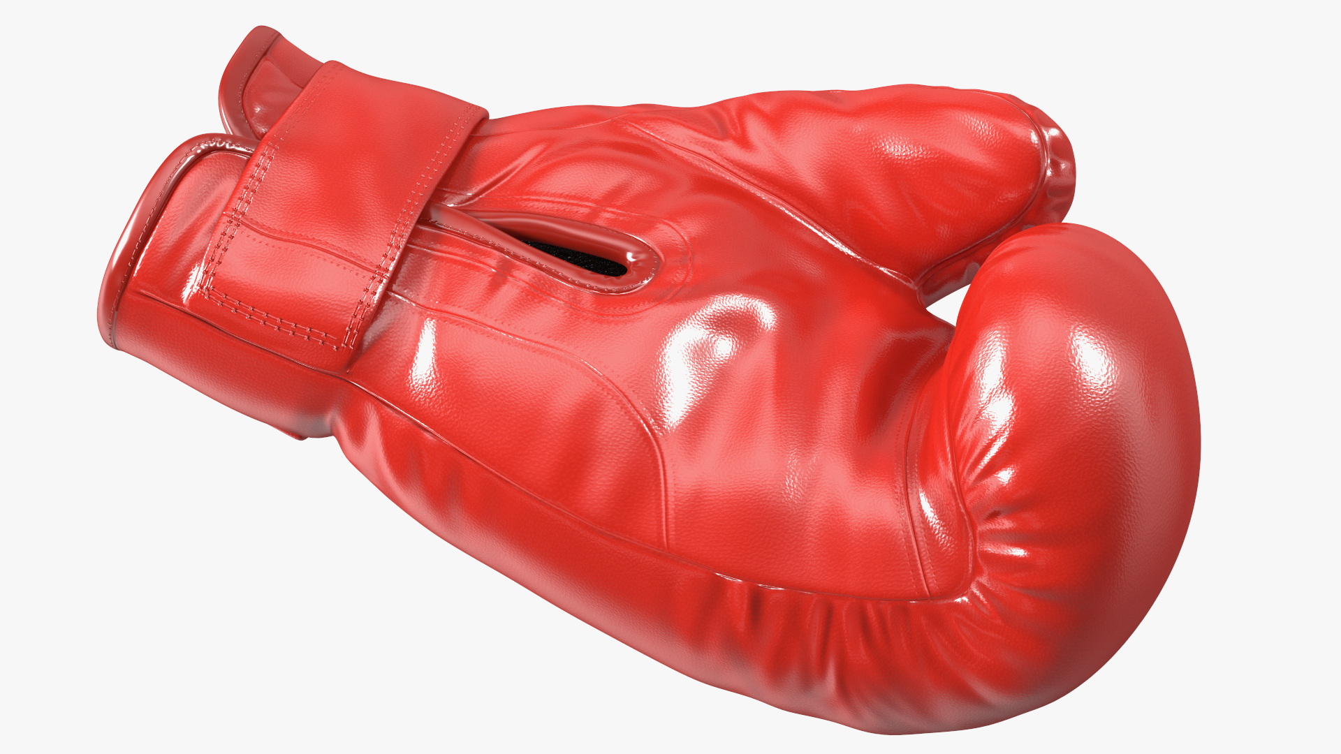 3D model Pair Of Red Boxing Gloves