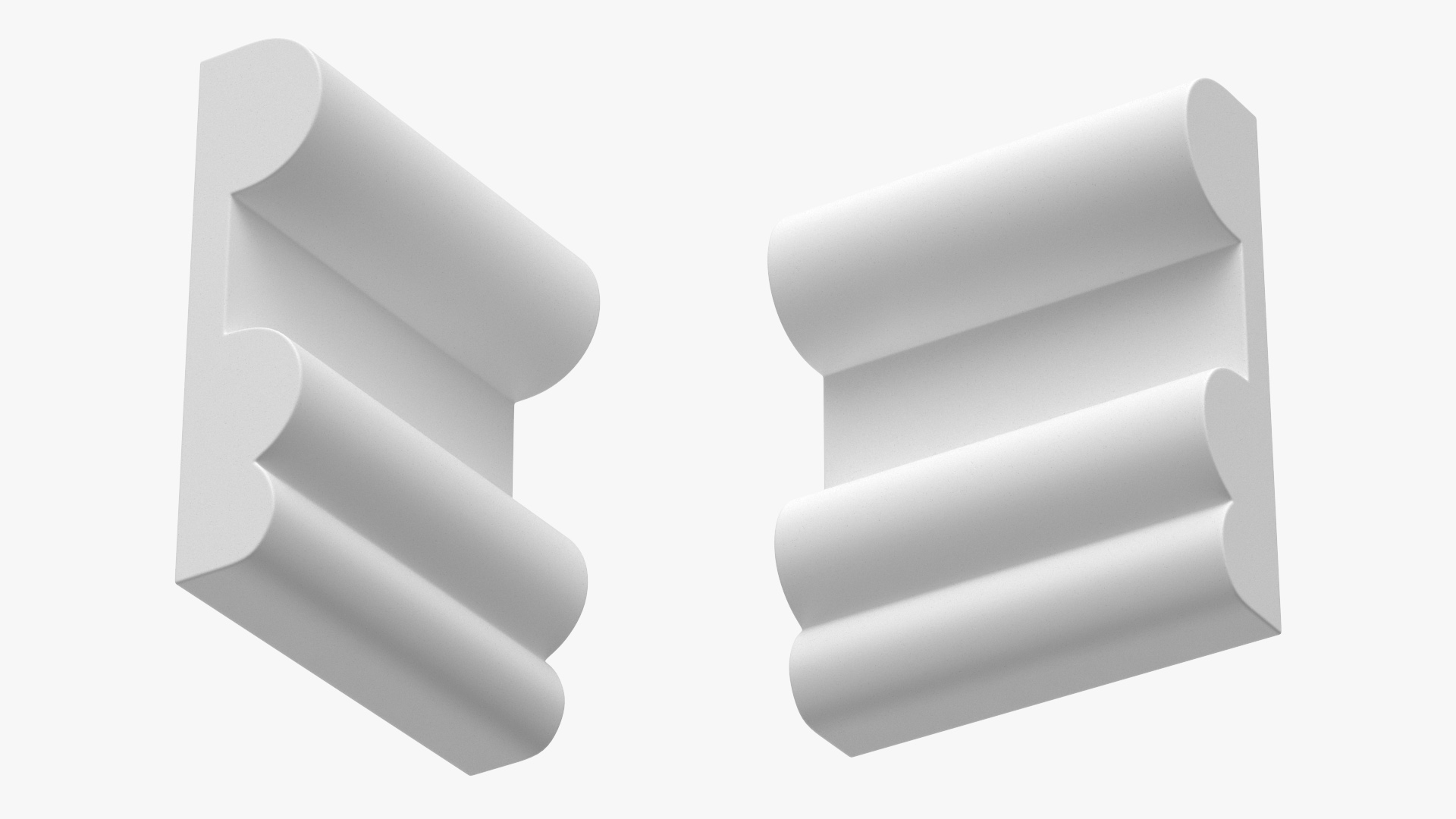 3D Architectural Molding Gypsum Type 16