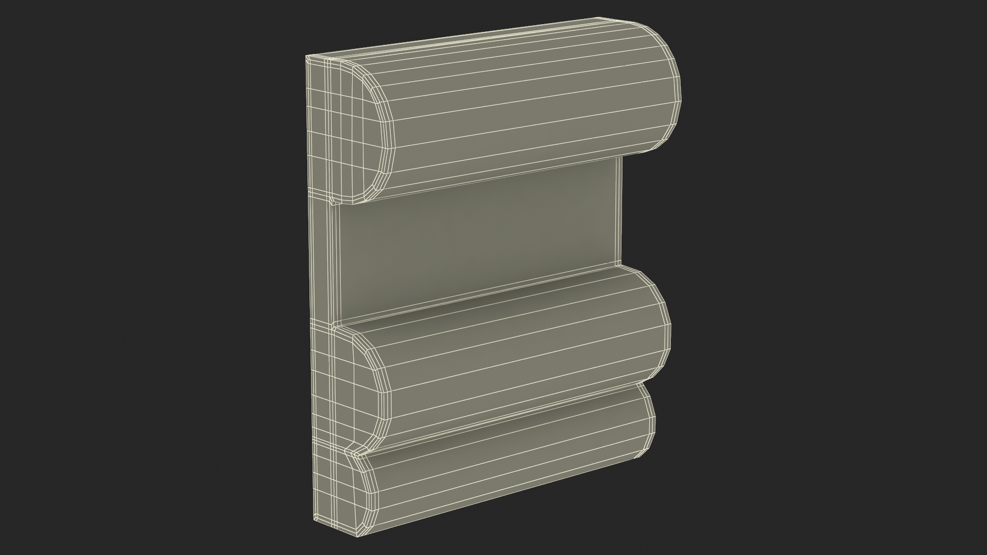 3D Architectural Molding Gypsum Type 16