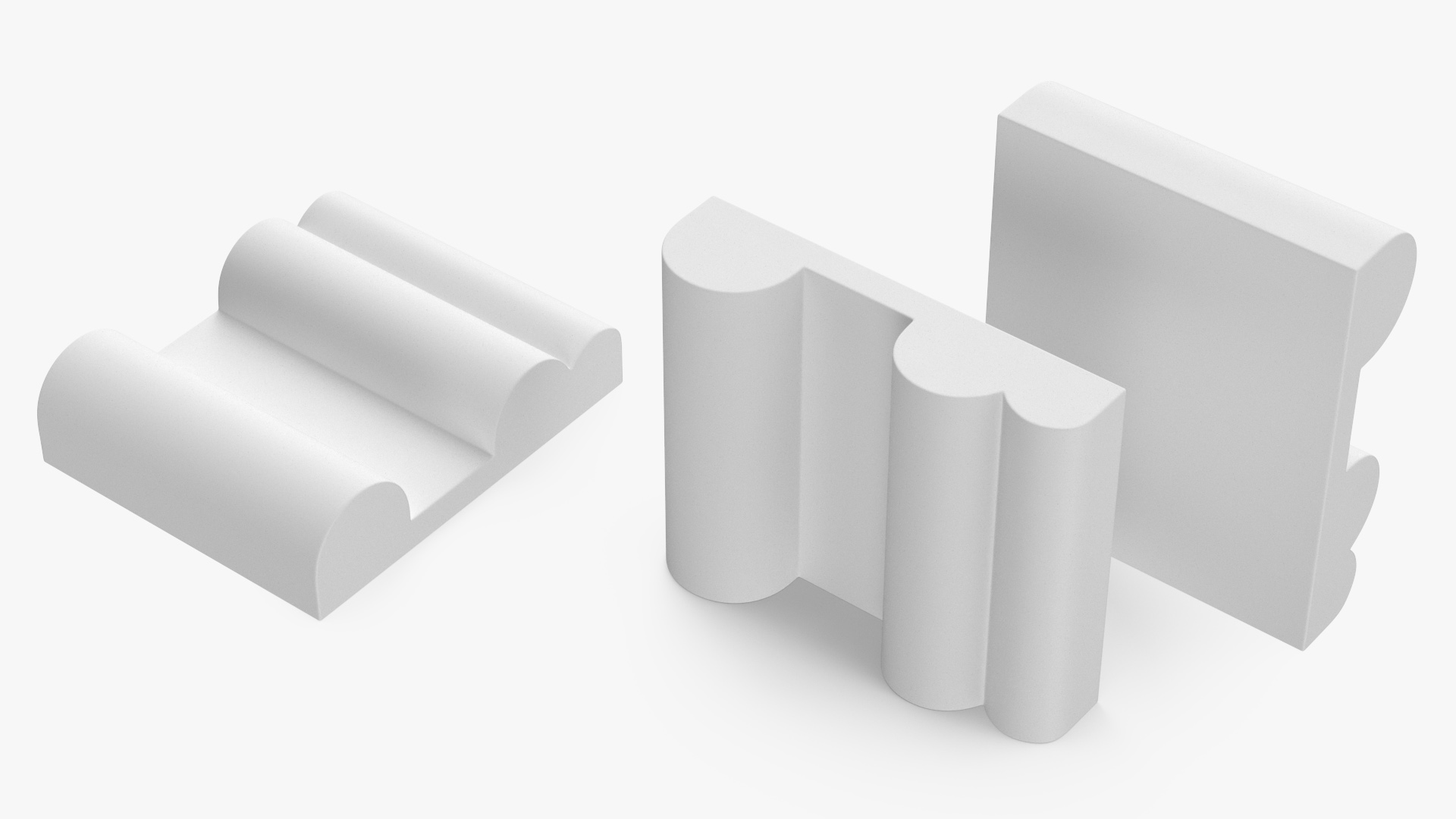 3D Architectural Molding Gypsum Type 16
