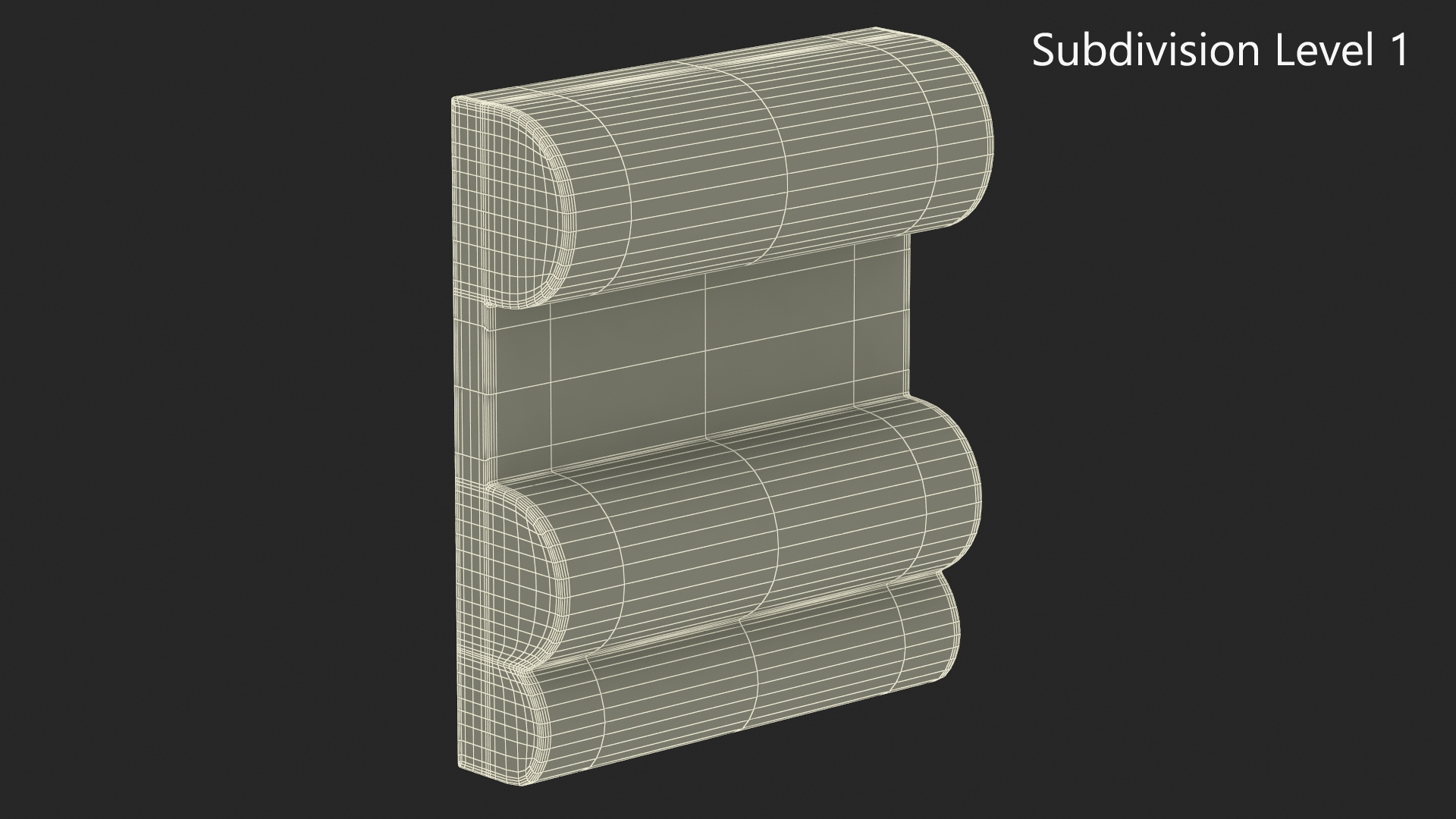 3D Architectural Molding Gypsum Type 16