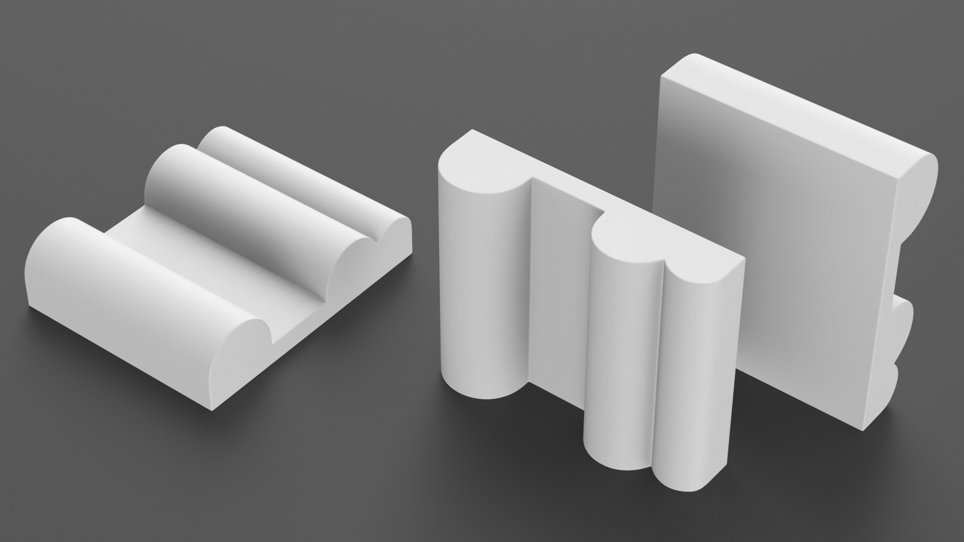 3D Architectural Molding Gypsum Type 16