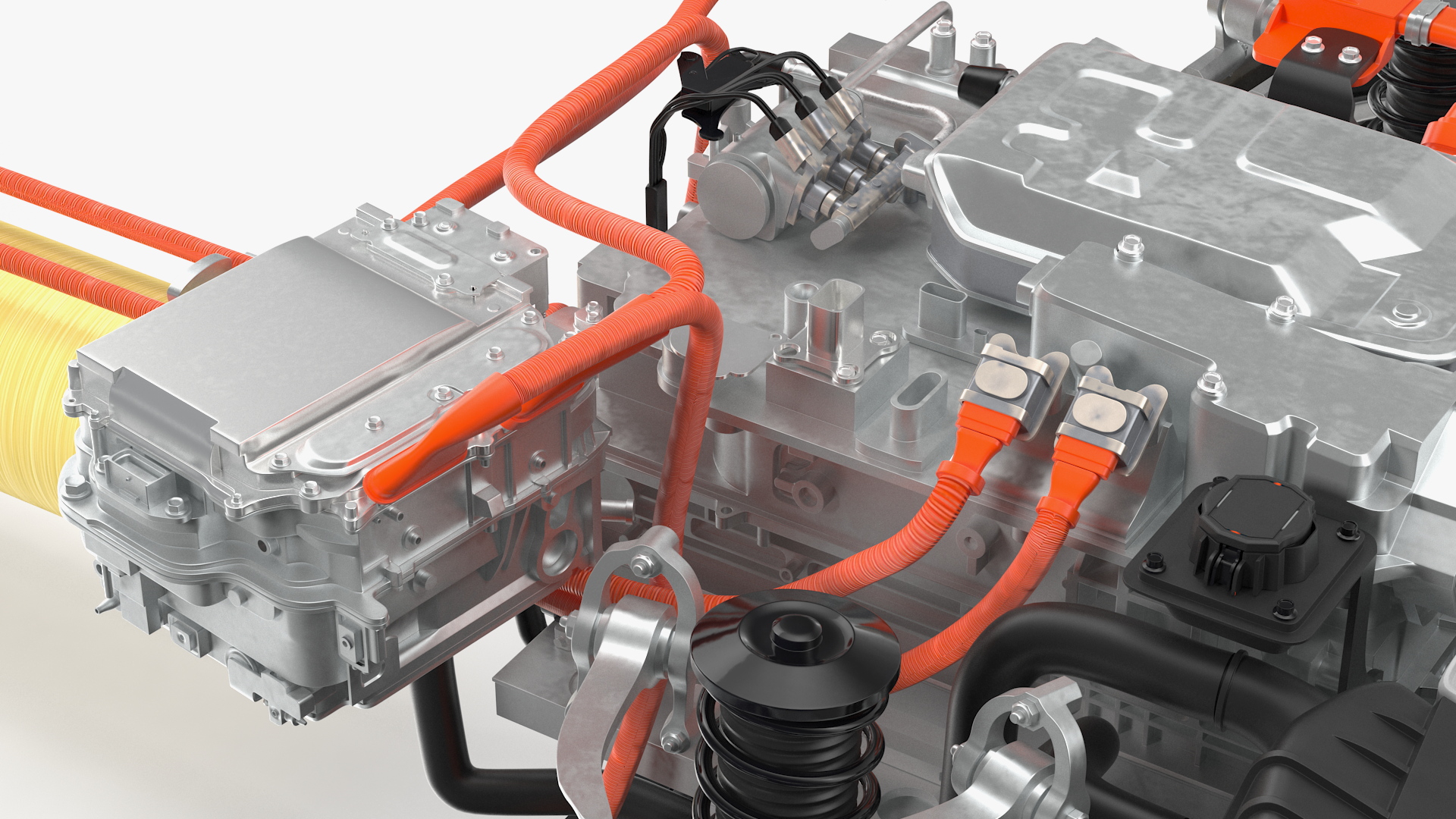 3D Toyota Mirai Hydrogen Fuel Cell System model