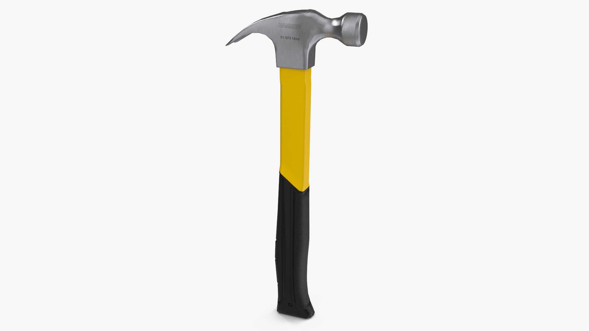 3D model Claw Fiberglass Hammer Stanley