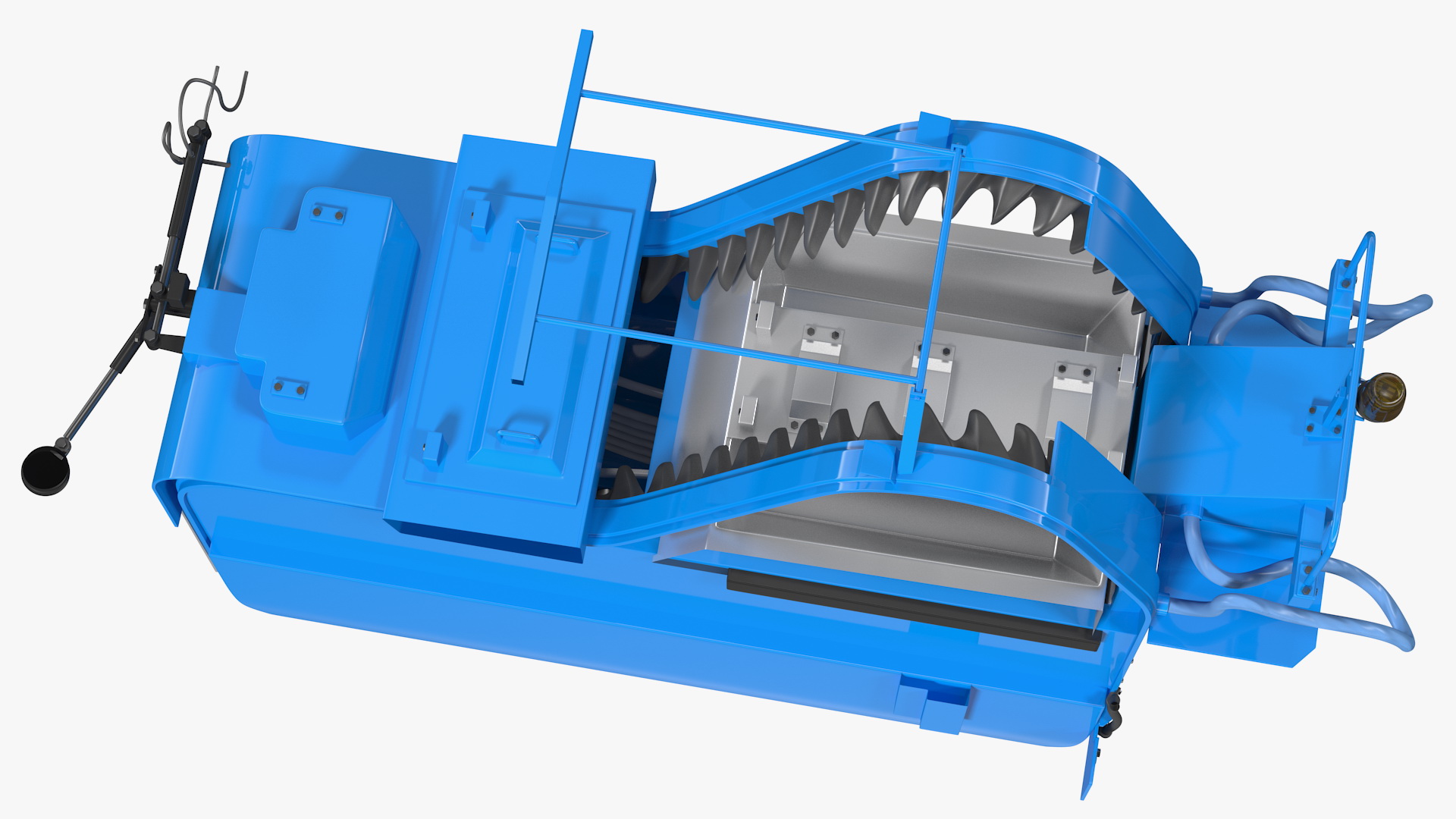 3D model BRAUD 9090X Grape Harvester Machine