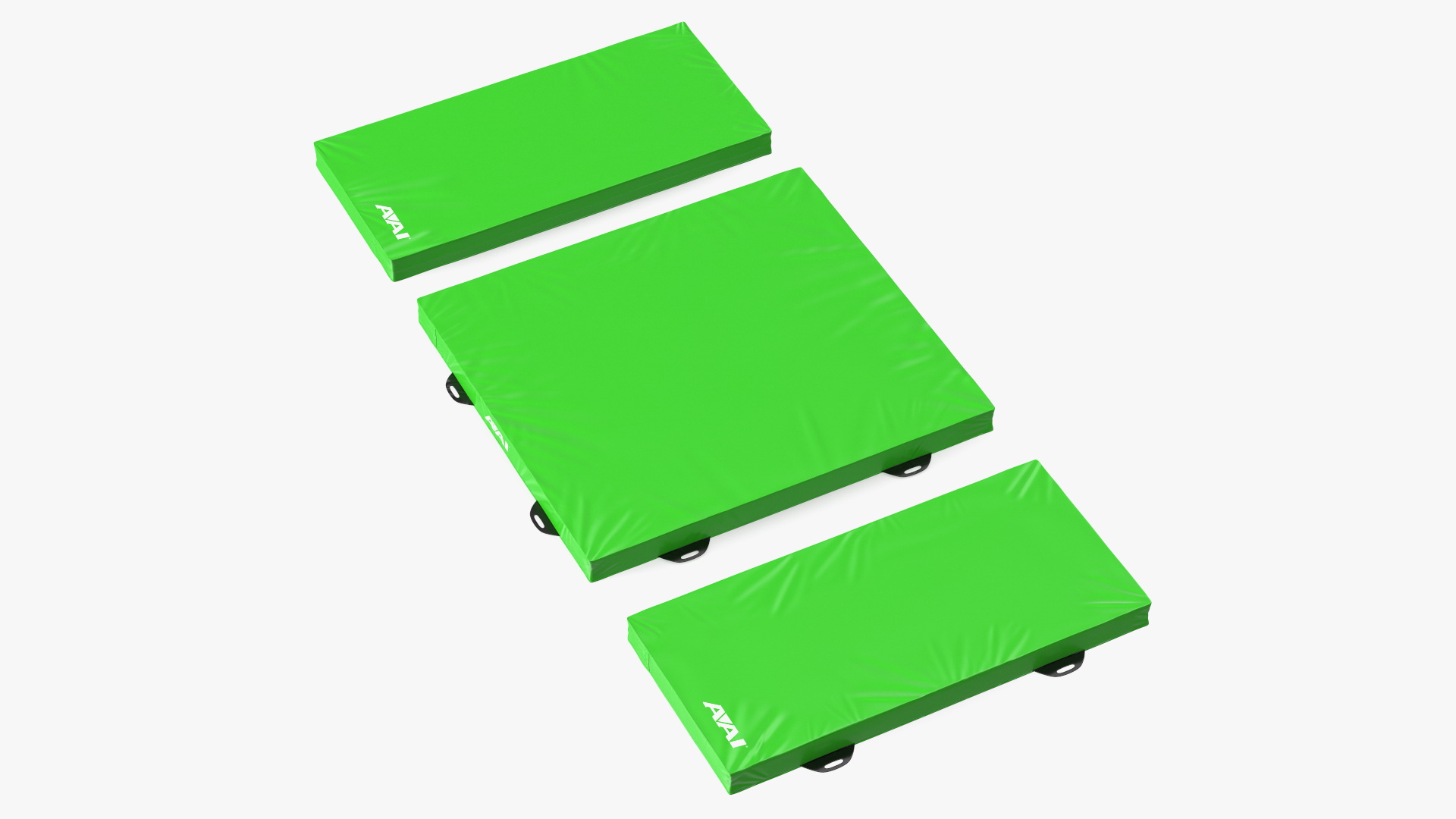 3D Sports Mat Green
