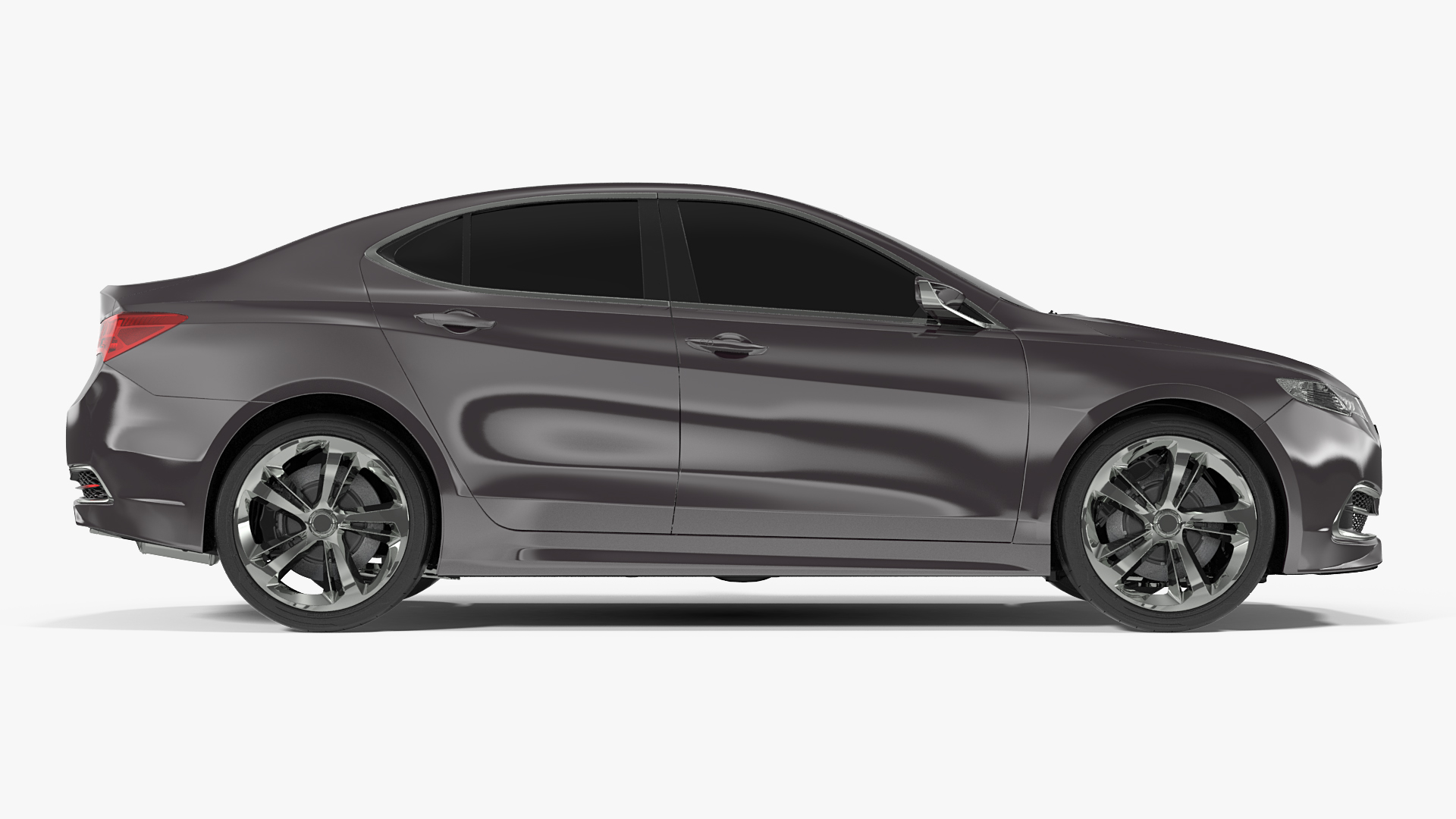 3D Luxury Sedan Generic Simple Interior