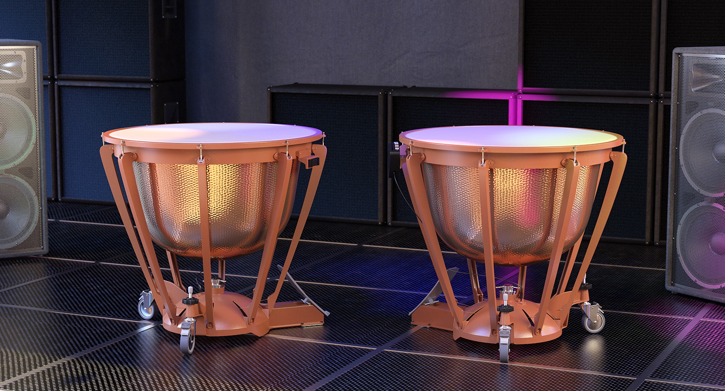 3D model Timpani Generic