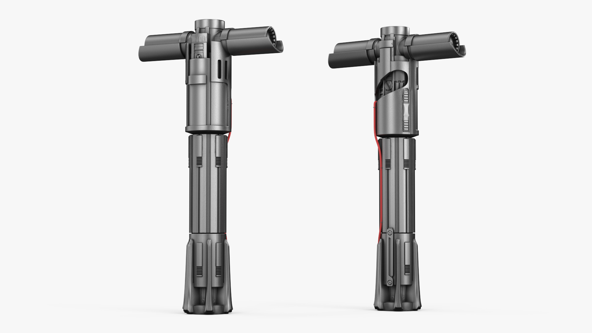 3D model Kylo Rens Crossguard Lightsaber Off