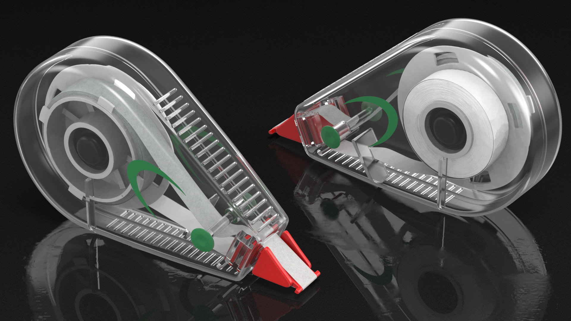 Correction Tape Roller 3D
