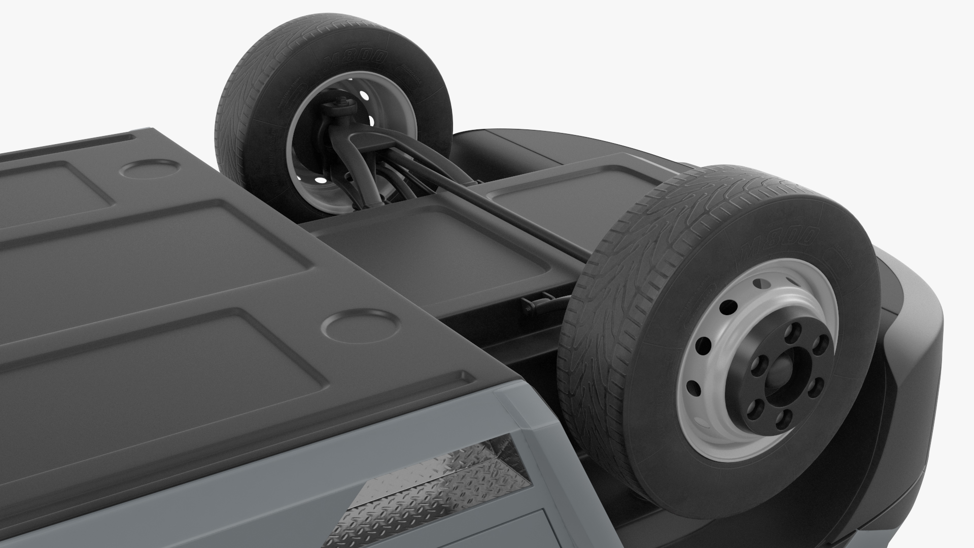 3D Armored Cash Transport Car Rigged model