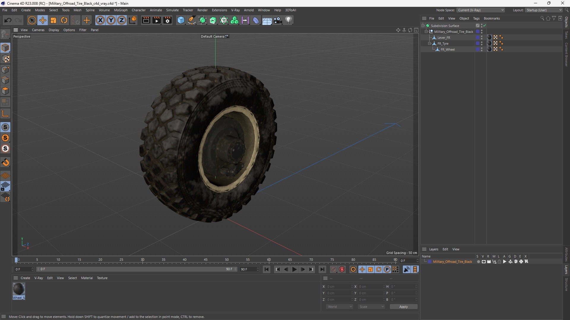 Military Offroad Tire Black - view 12