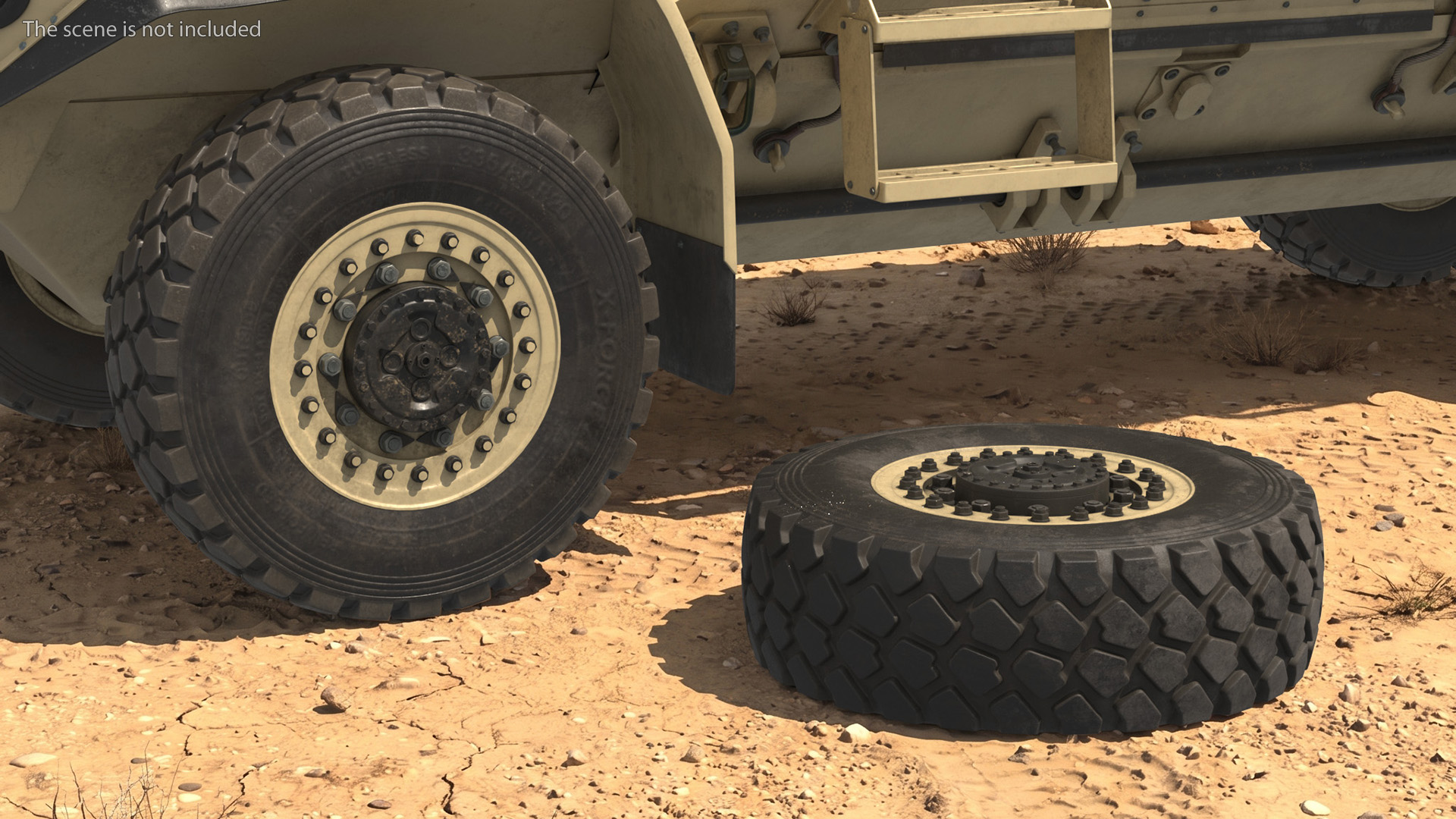 Military Offroad Tire Black - view 3
