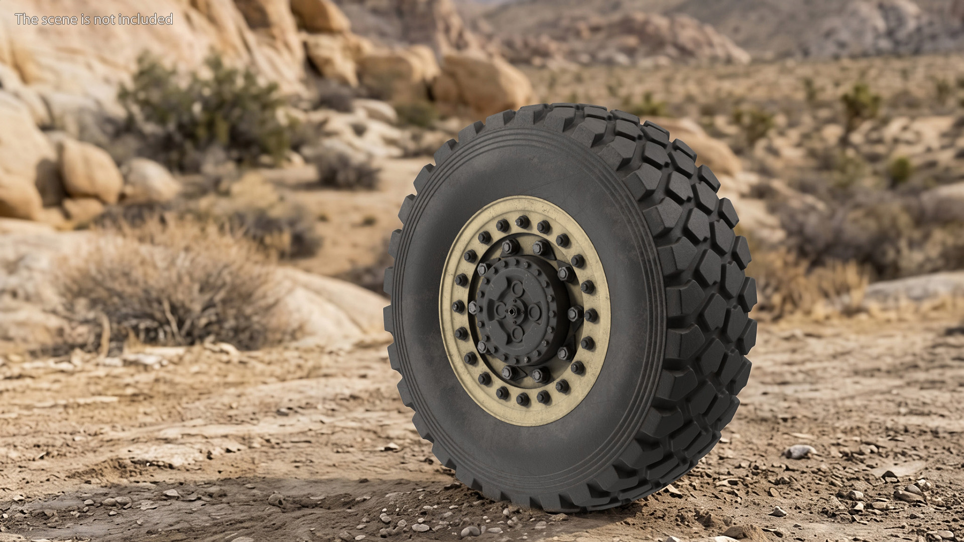 Military Offroad Tire Black - view 4