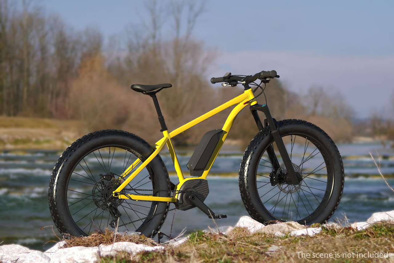 3D model Electric Fat Bike Generic