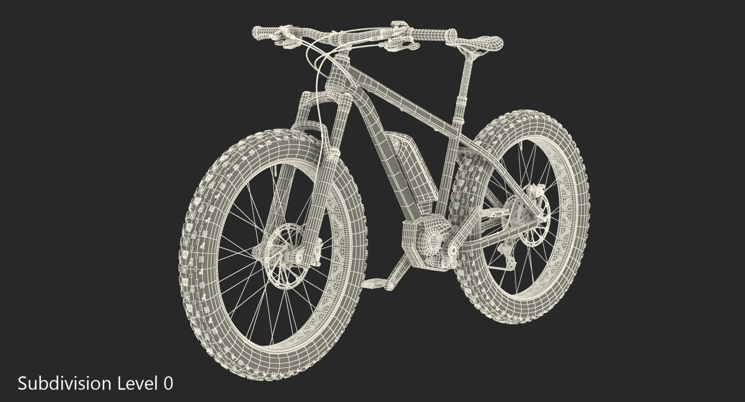 3D model Electric Fat Bike Generic