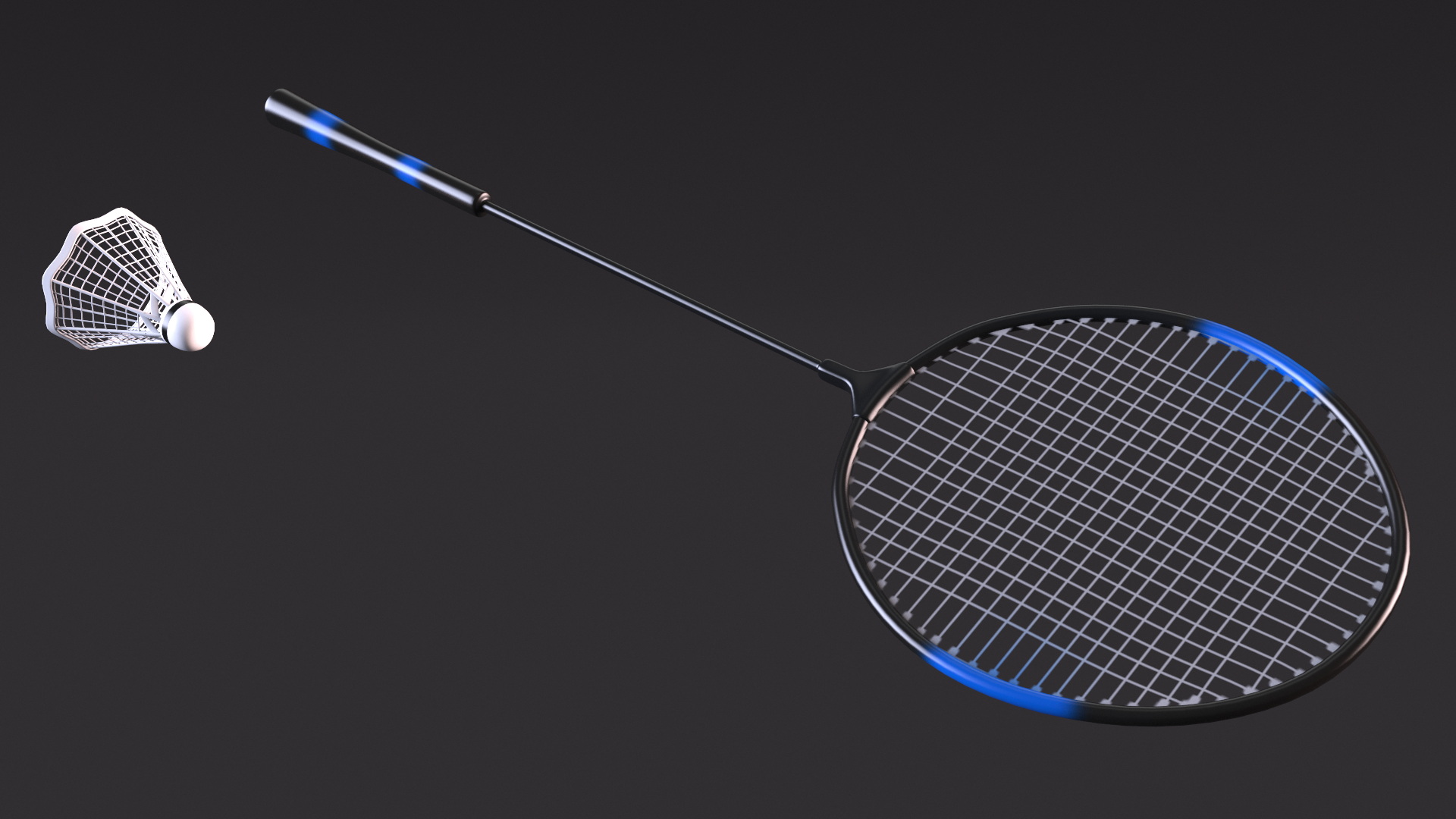 3D Chinese Elderly Man Badminton Style Rigged for Maya