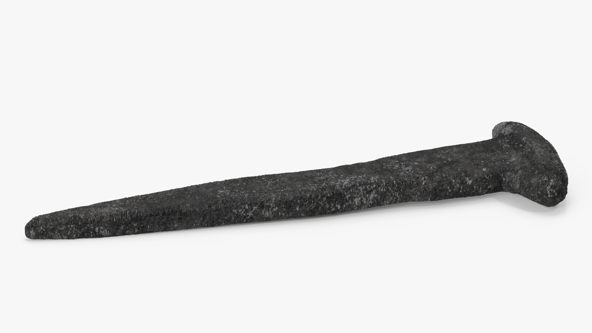 3D Rustic Hand Forged Nail model