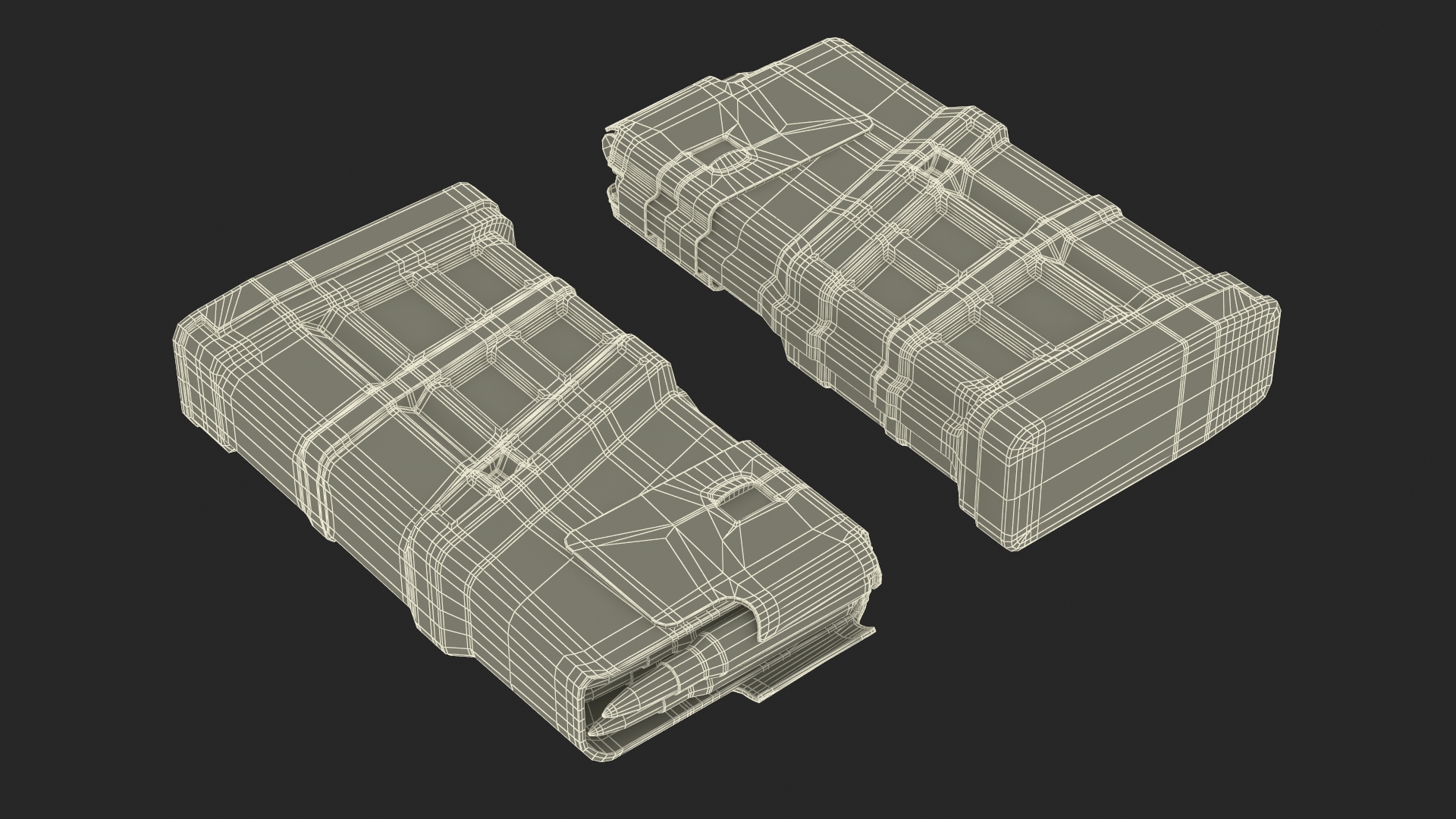 7.62x51 Round Magazine 3D