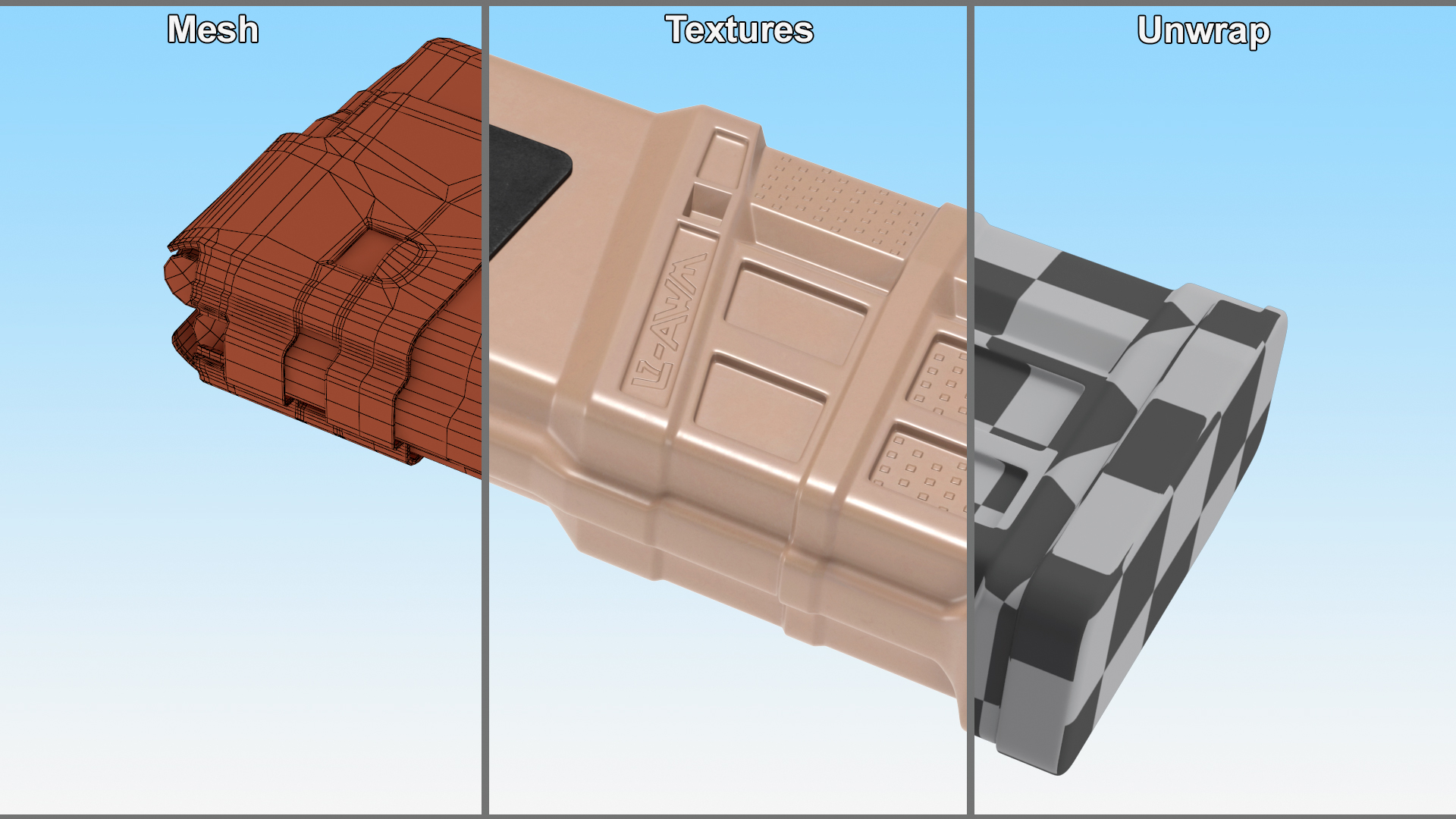 7.62x51 Round Magazine 3D
