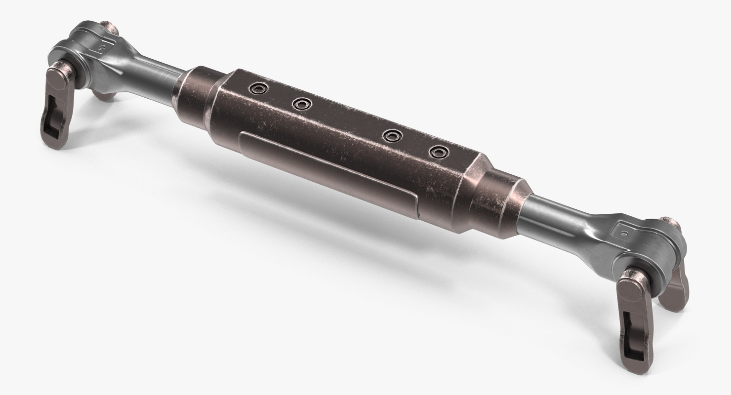 Sci Fi Anodized Piston 4 3D model