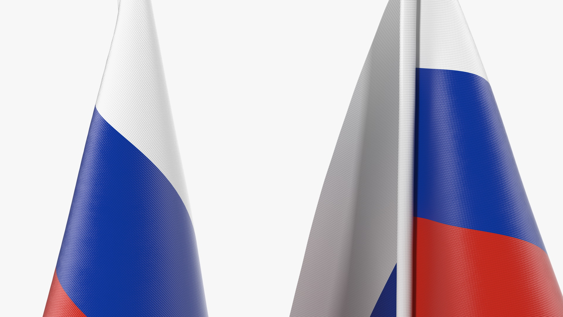 Table Flag Russia 3D