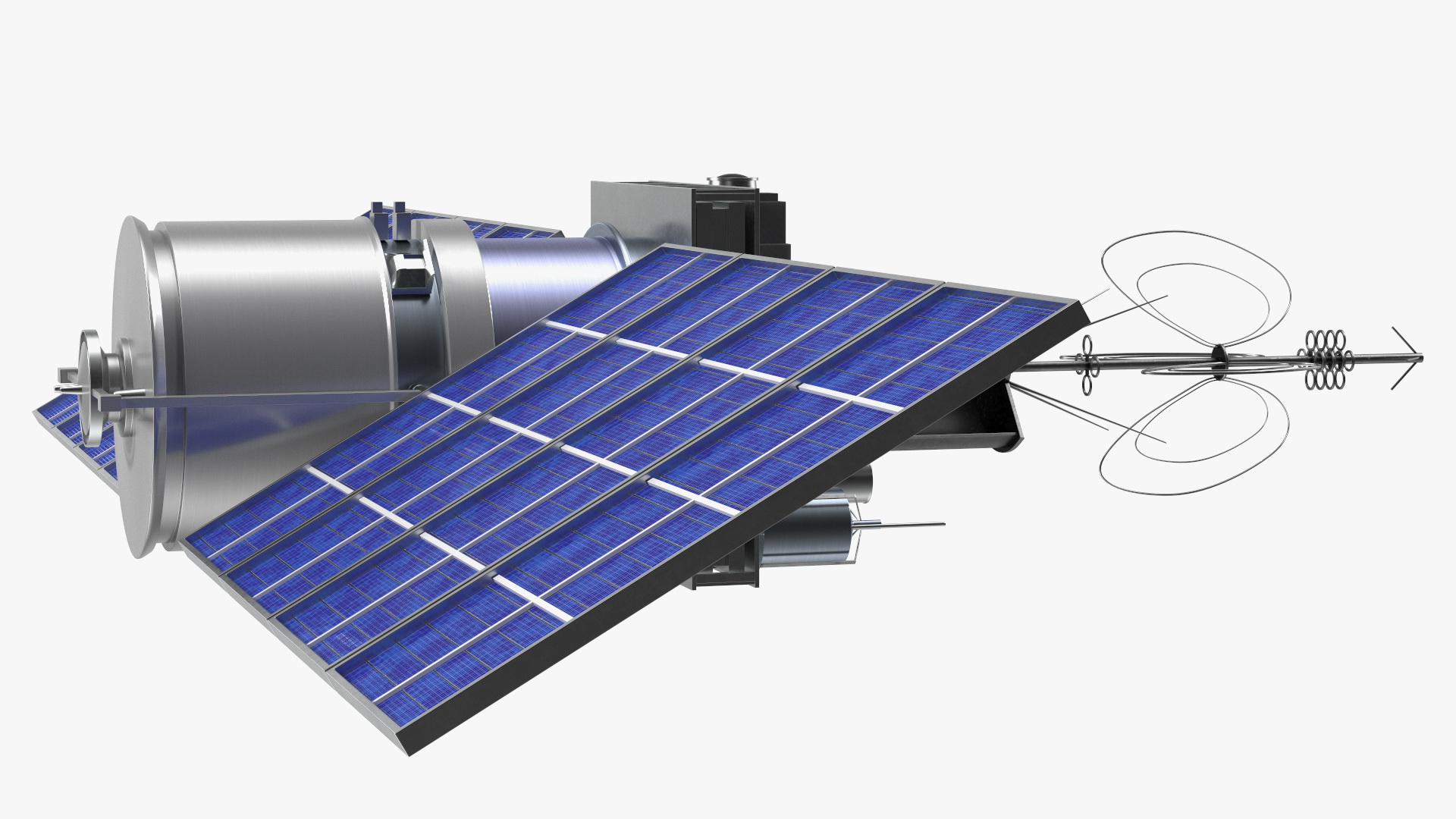 Meteor 3M Weather Observation Satellite 3D model