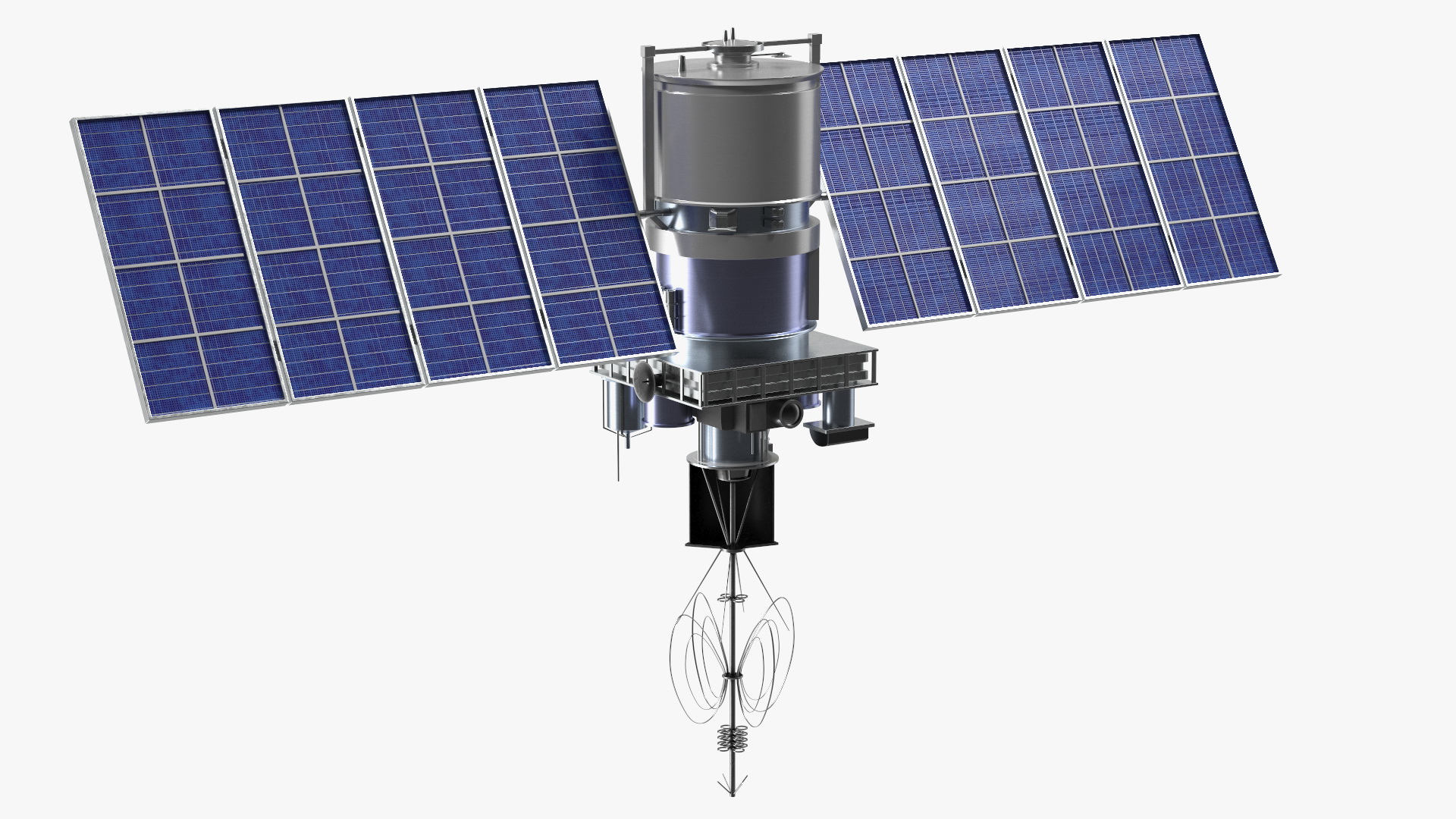 Meteor 3M Weather Observation Satellite 3D model