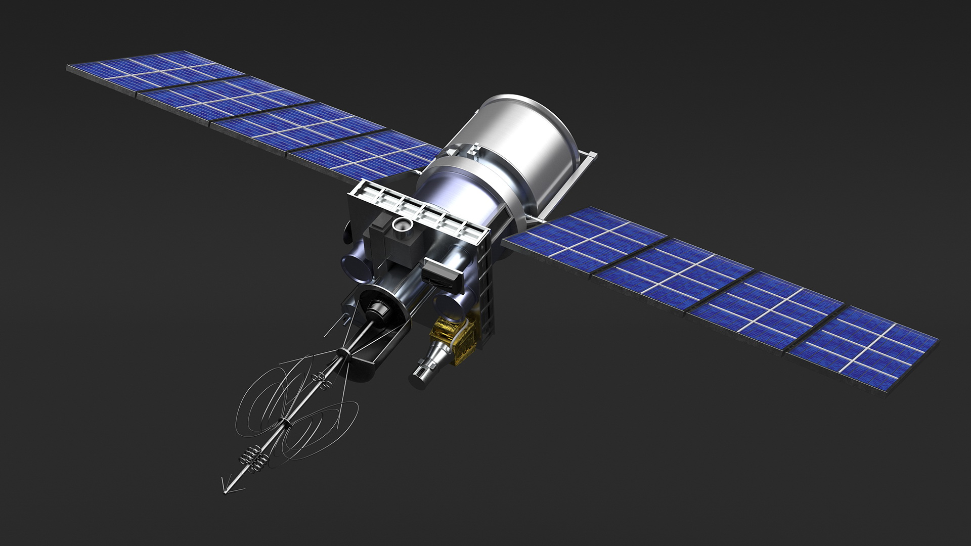 Meteor 3M Weather Observation Satellite 3D model