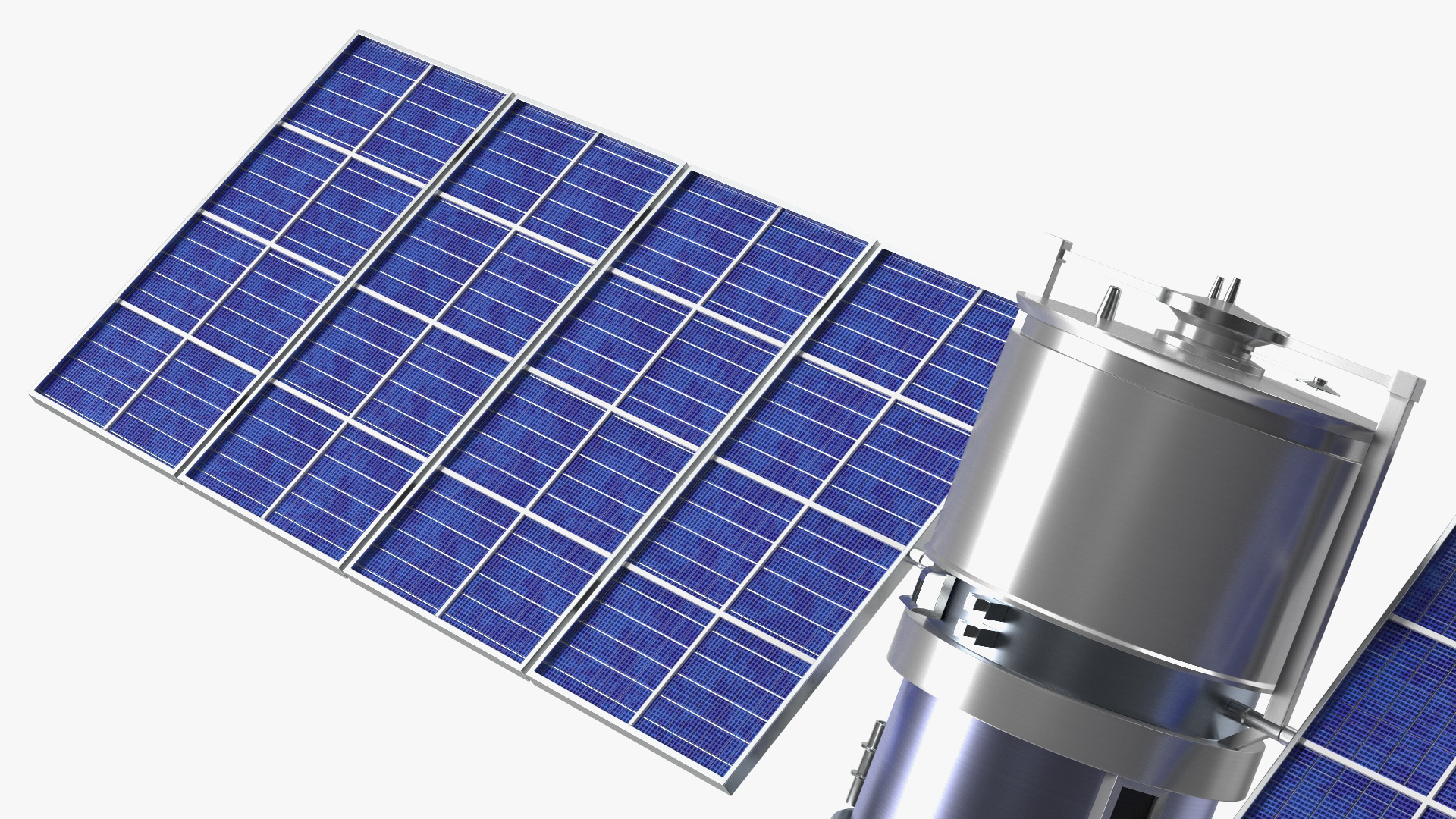 Meteor 3M Weather Observation Satellite 3D model