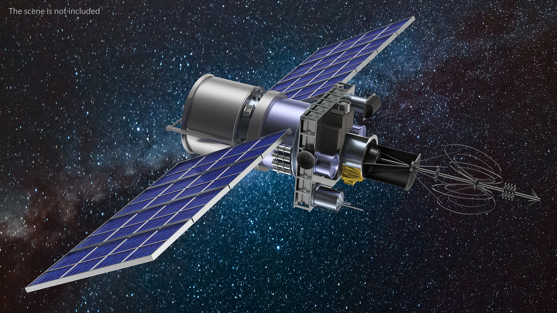 Meteor 3M Weather Observation Satellite 3D model