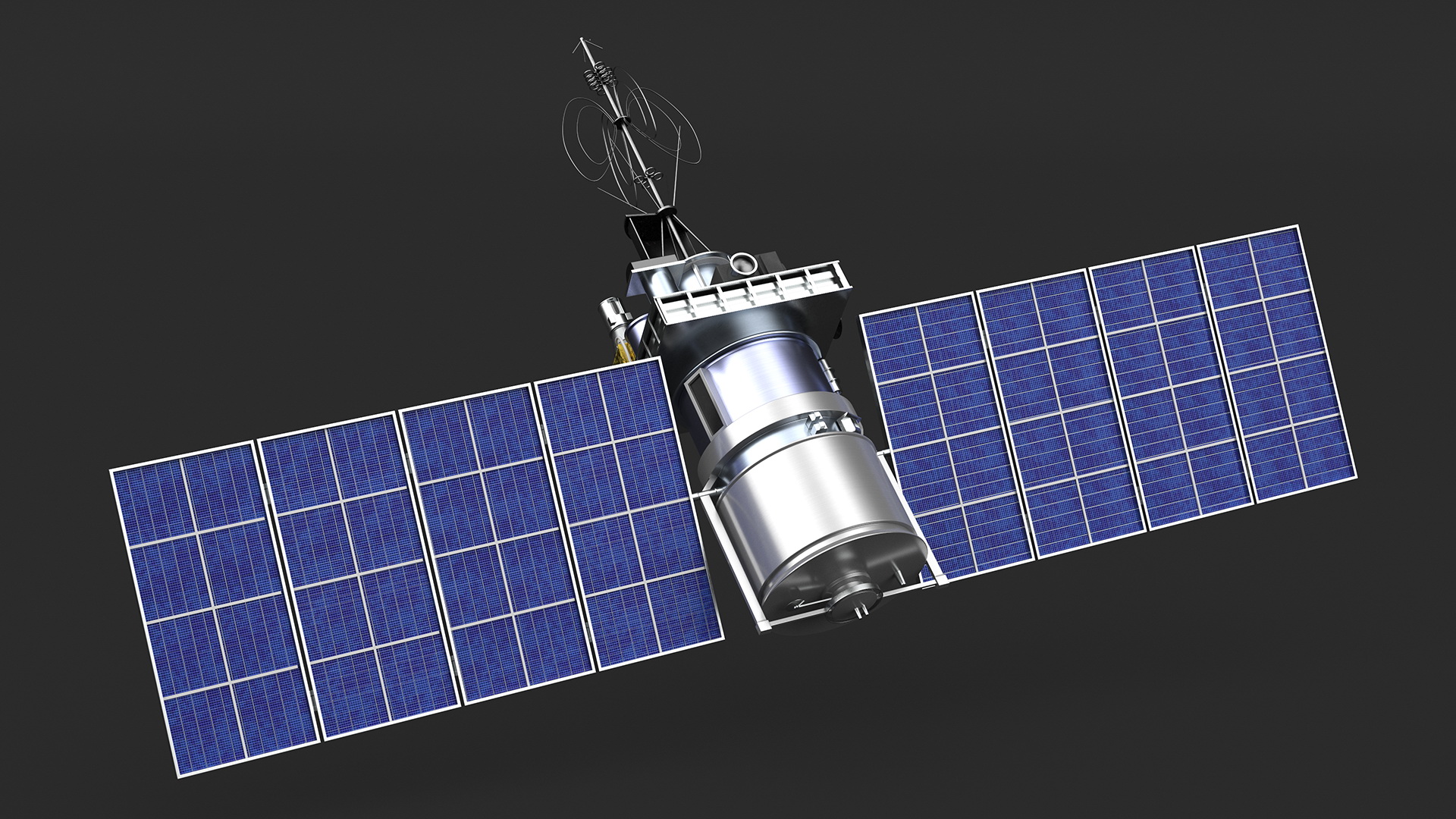 Meteor 3M Weather Observation Satellite 3D model