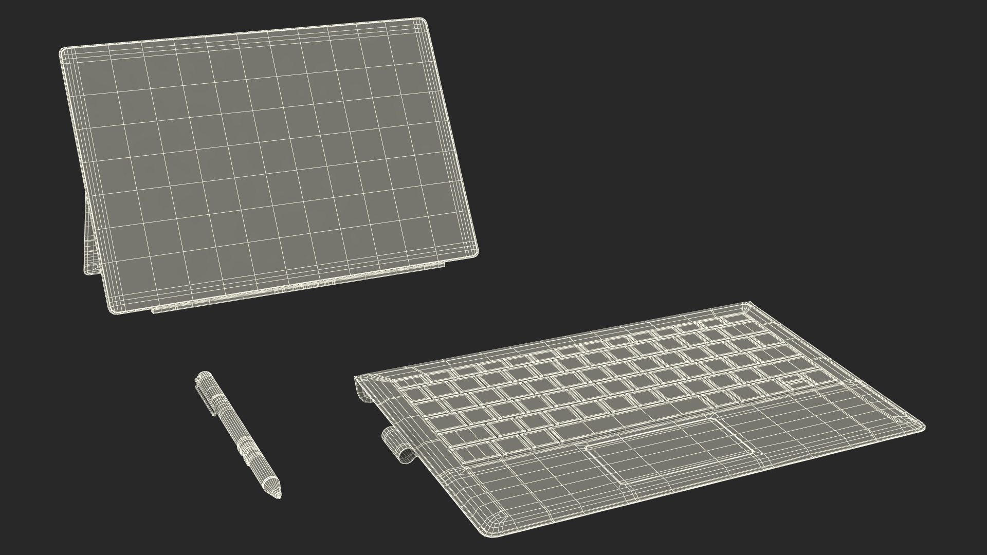 Microsoft Surface Pro with Type Cover 3D