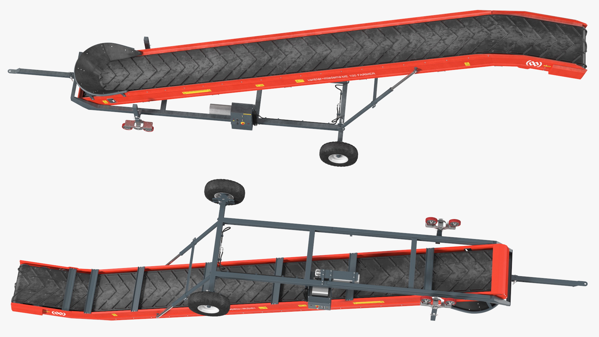 3D Van Trier Miedema Conveyor Belt ME 100 Farmer Dusty