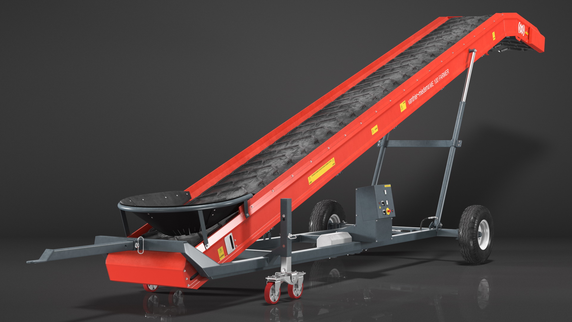 3D Van Trier Miedema Conveyor Belt ME 100 Farmer Dusty