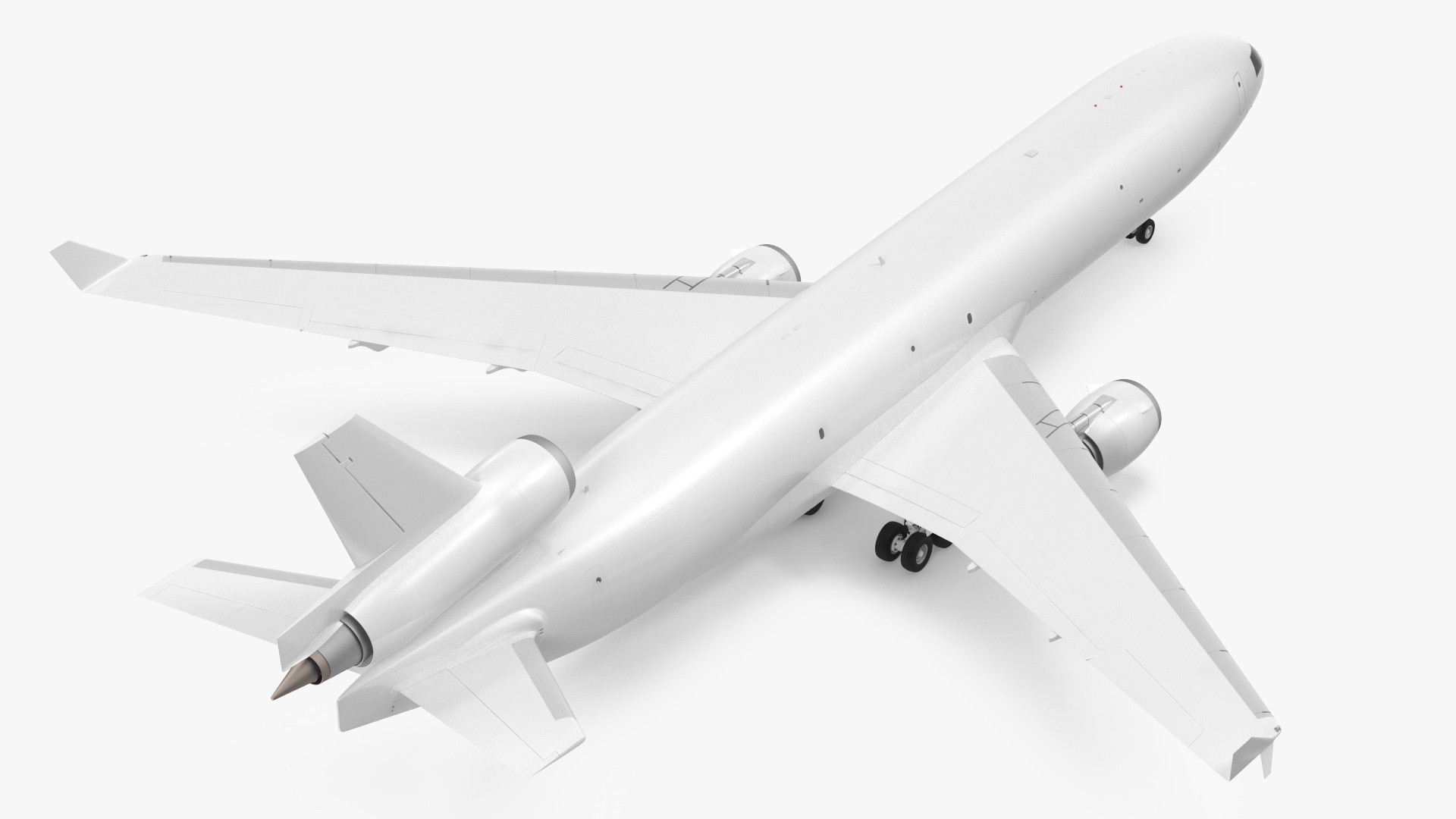 McDonnell Douglas MD11 Tri Jet Wide Body Airliner 3D model