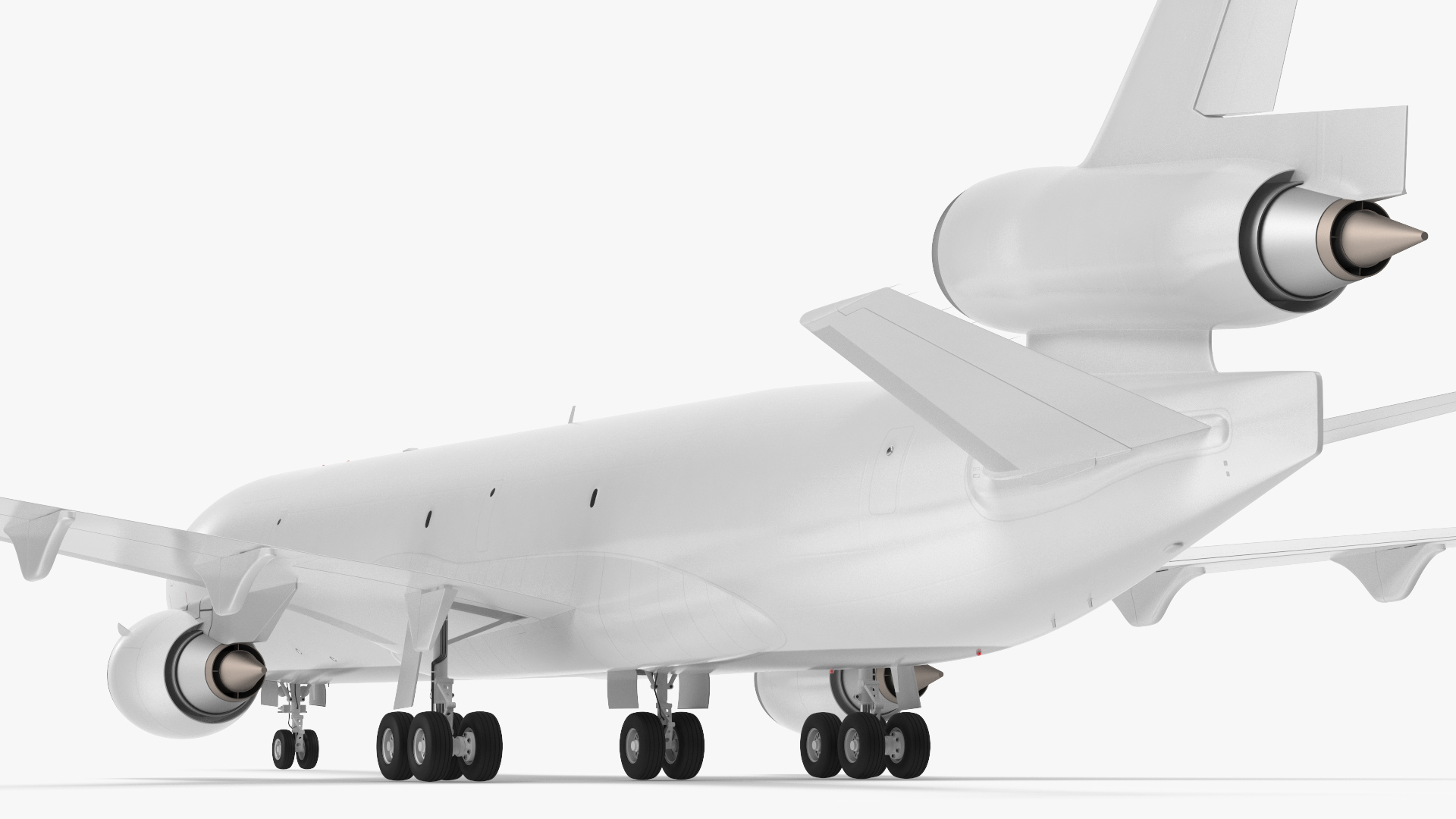McDonnell Douglas MD11 Tri Jet Wide Body Airliner 3D model