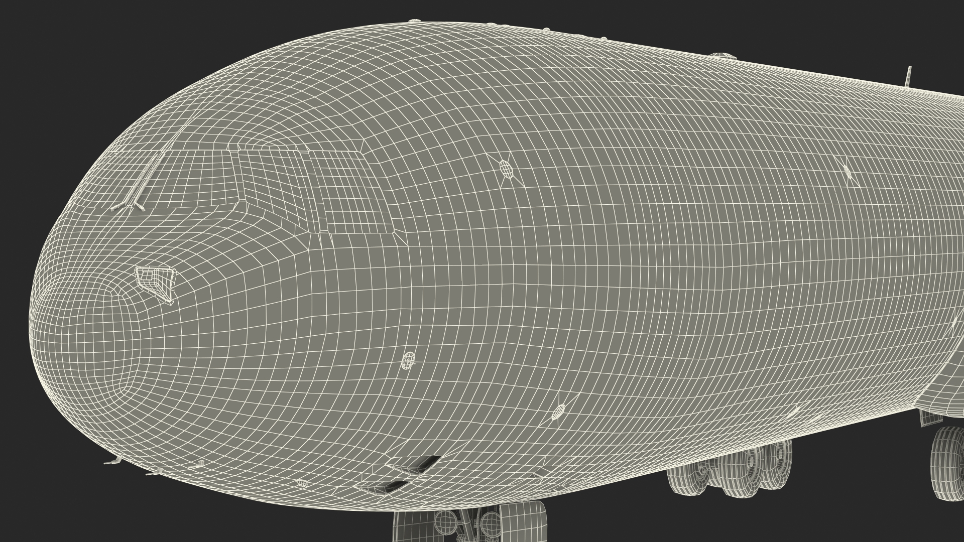 McDonnell Douglas MD11 Tri Jet Wide Body Airliner 3D model