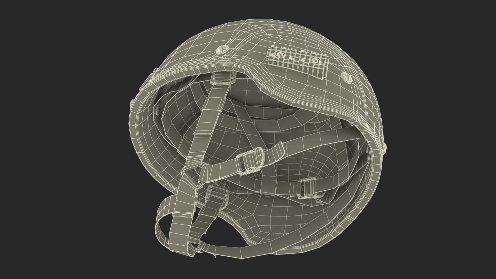 Helmet 6B47 Ratnik Green 3D model