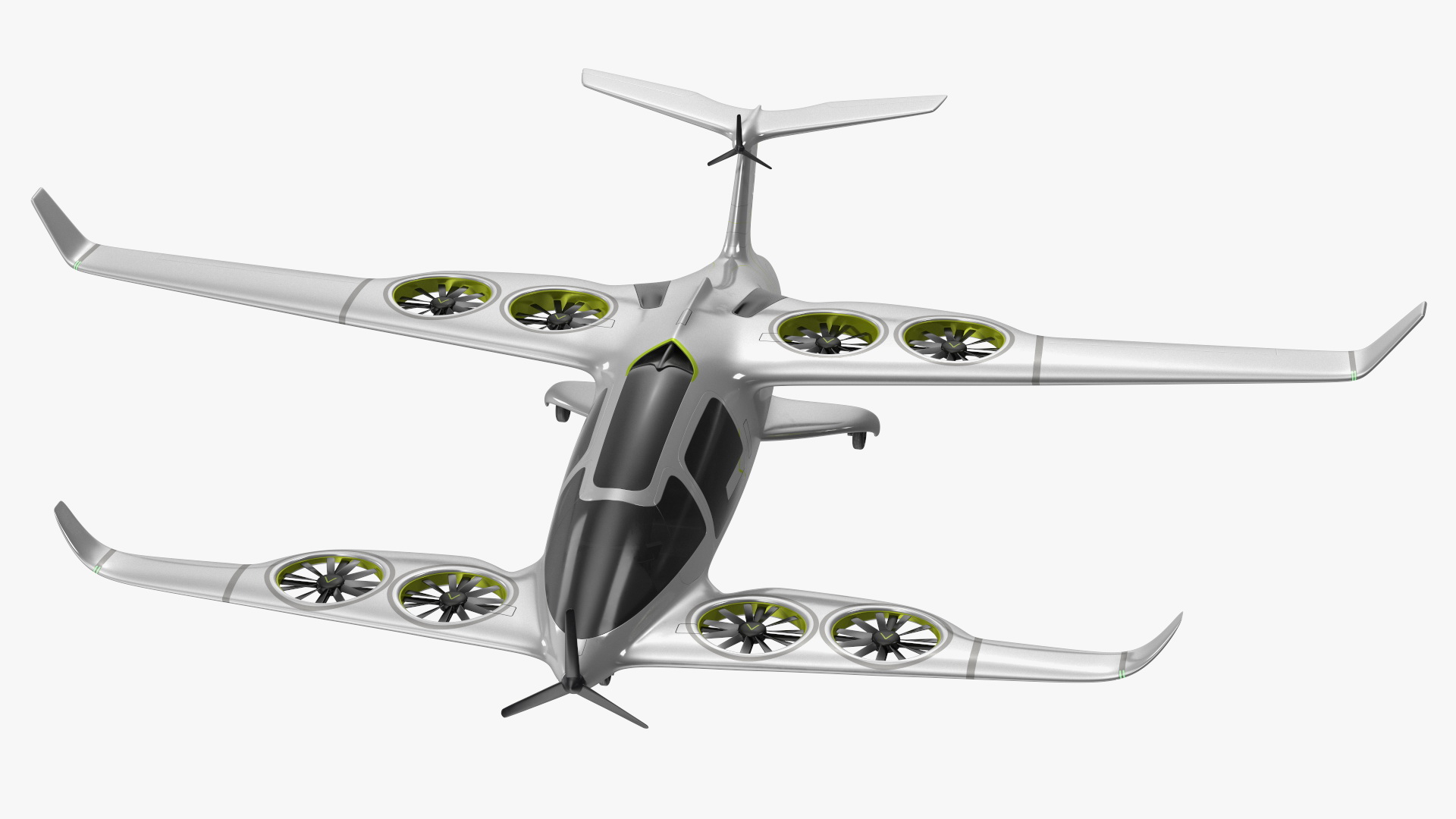 Atea eVTOL Silver 3D