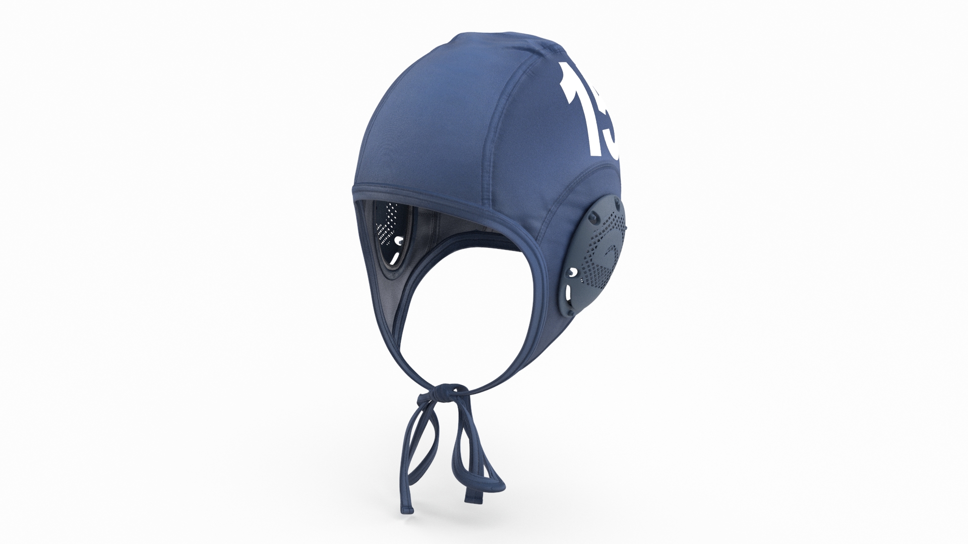 Water polo cap Blue 3D model