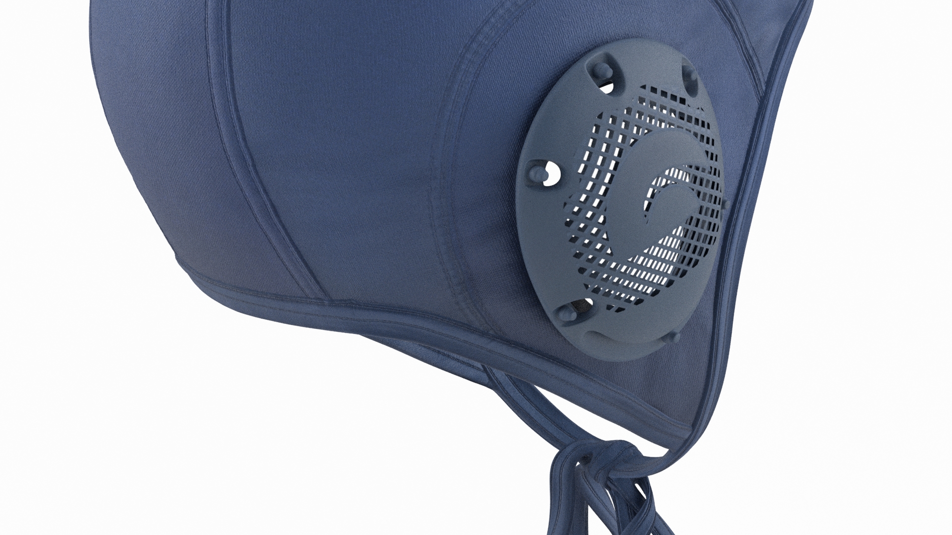 Water polo cap Blue 3D model