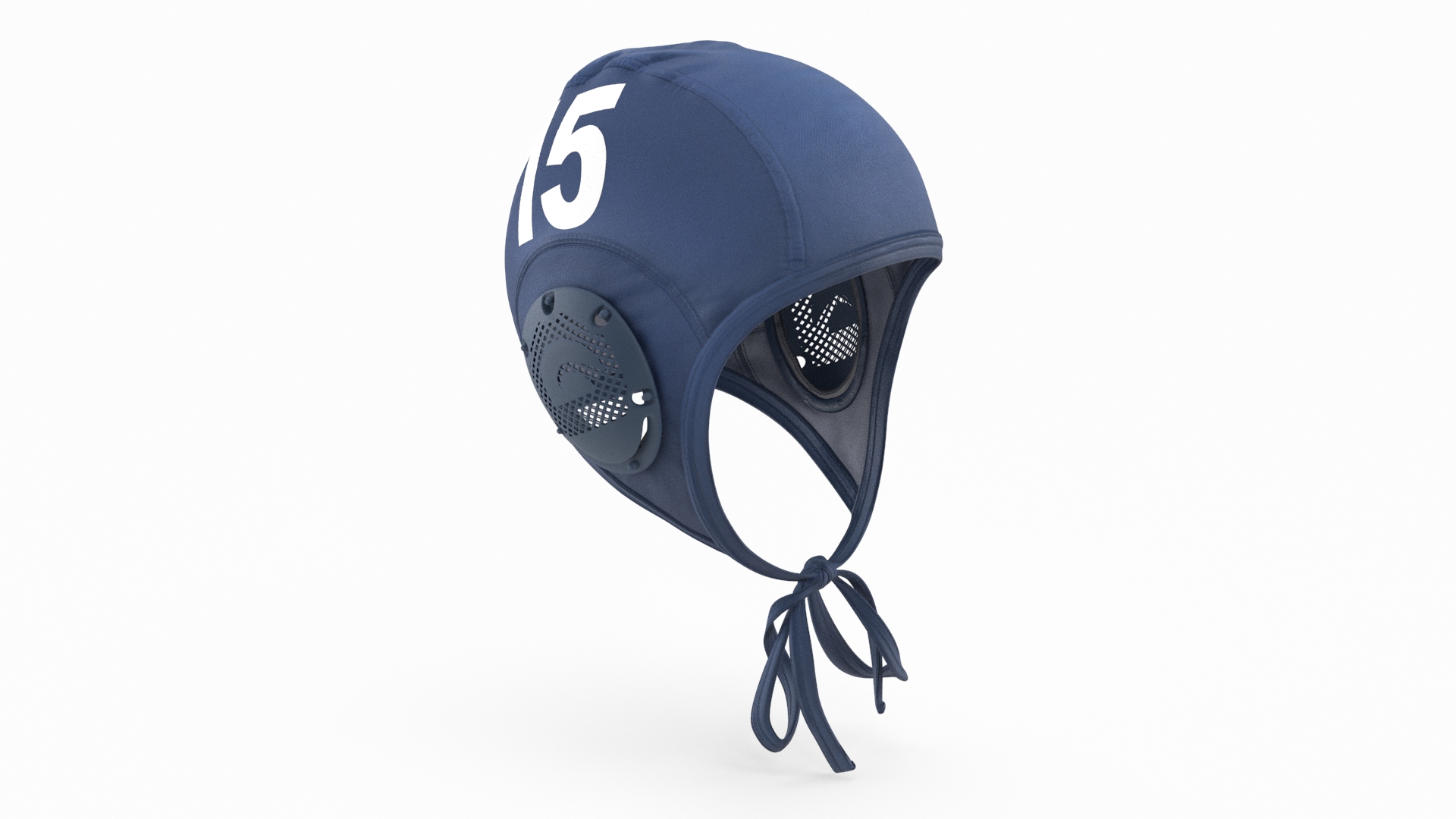 Water polo cap Blue 3D model