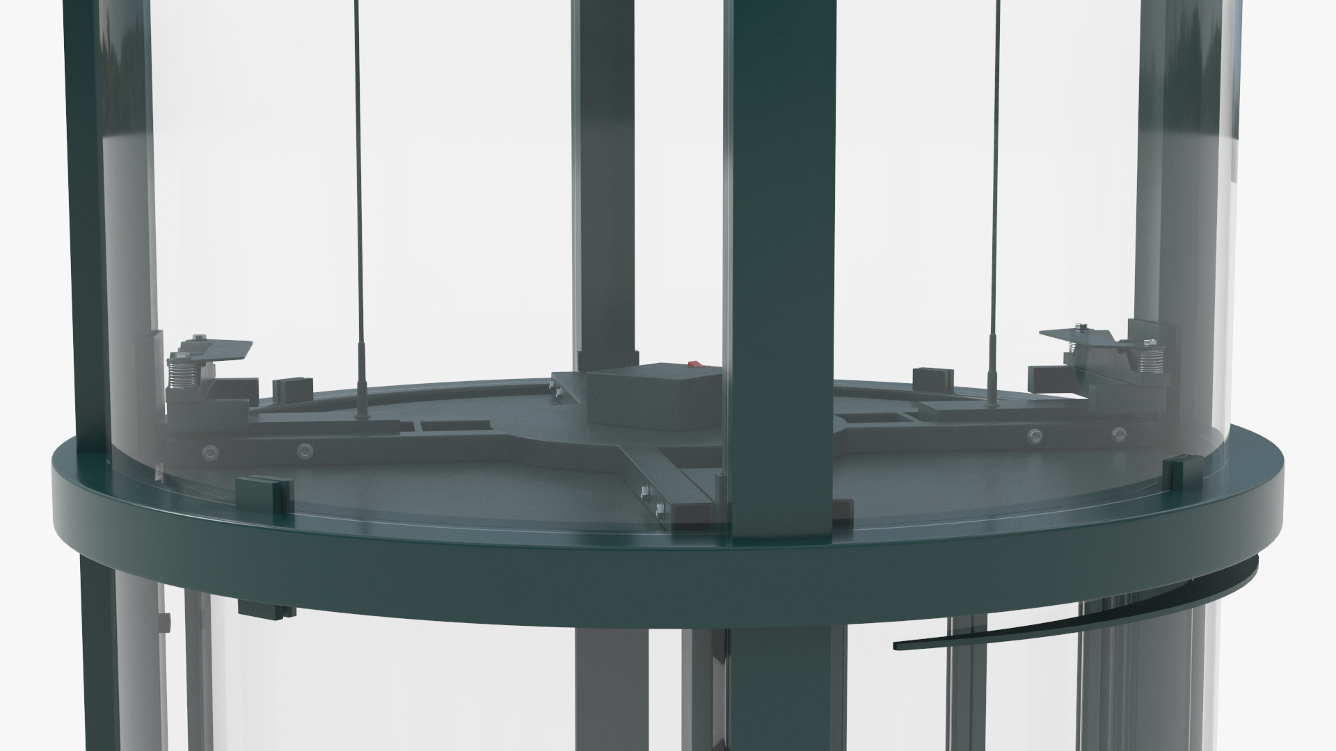 3D Vuelift Panoramic Lift Green model