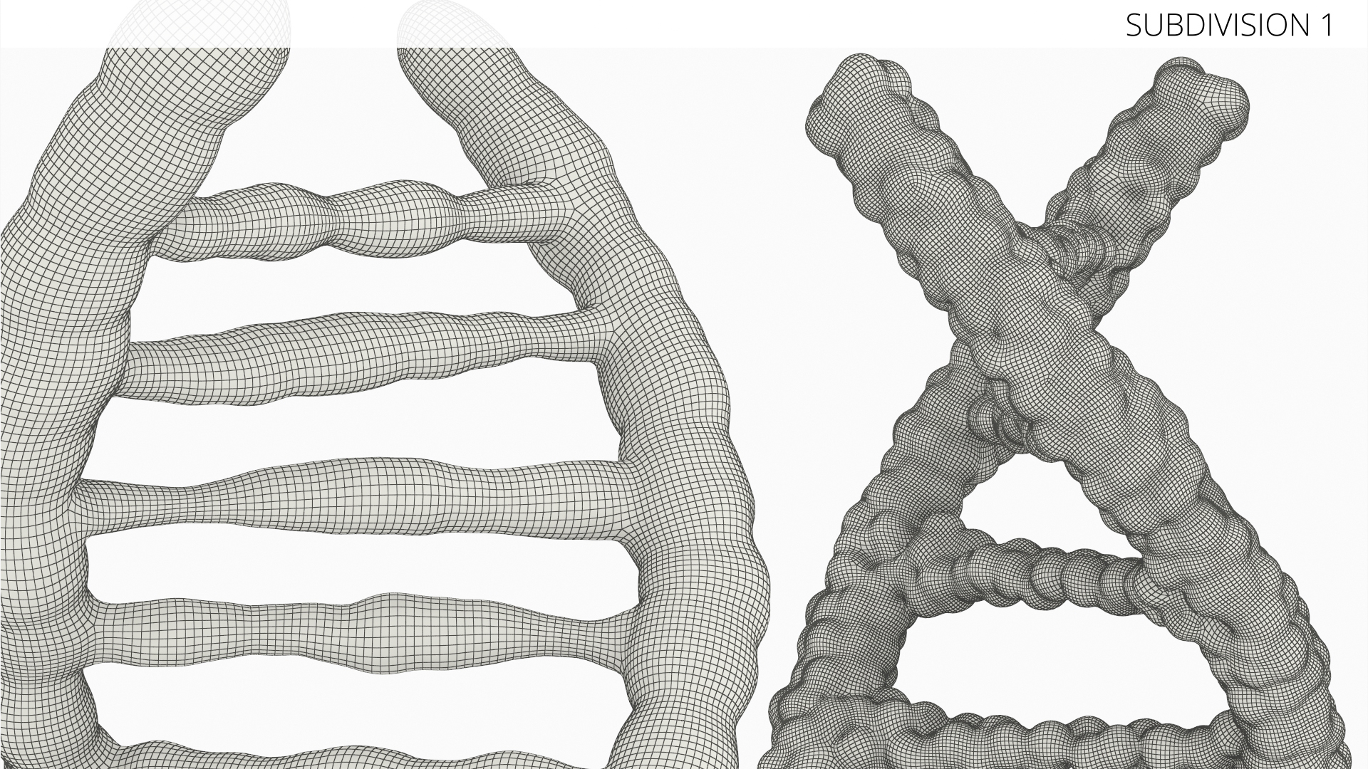 DNA Double Helix Models with Display Stand Blue, view 10