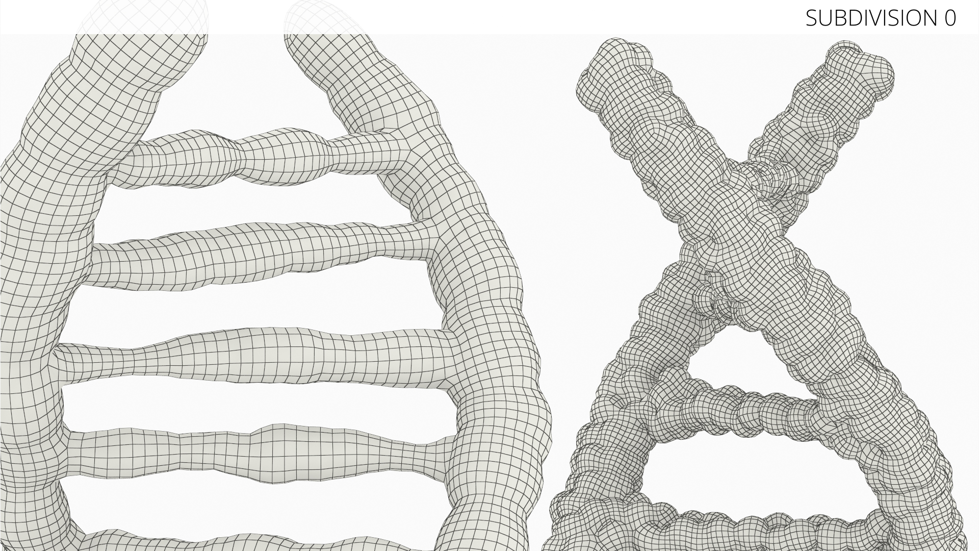 DNA Double Helix Models with Display Stand Blue, view 9