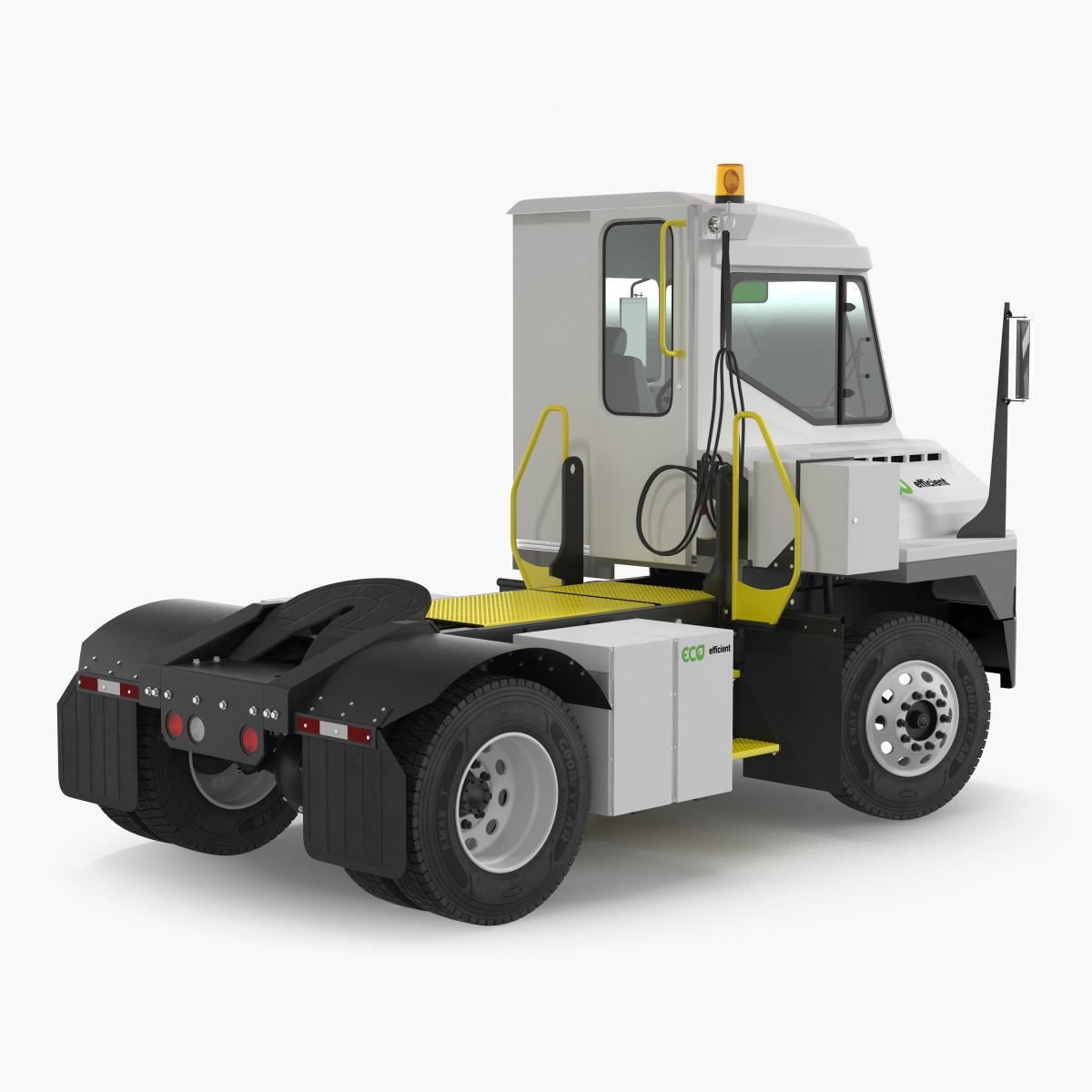 Kalmar Ottawa T2 Terminal Tractor 3D Model, view 3