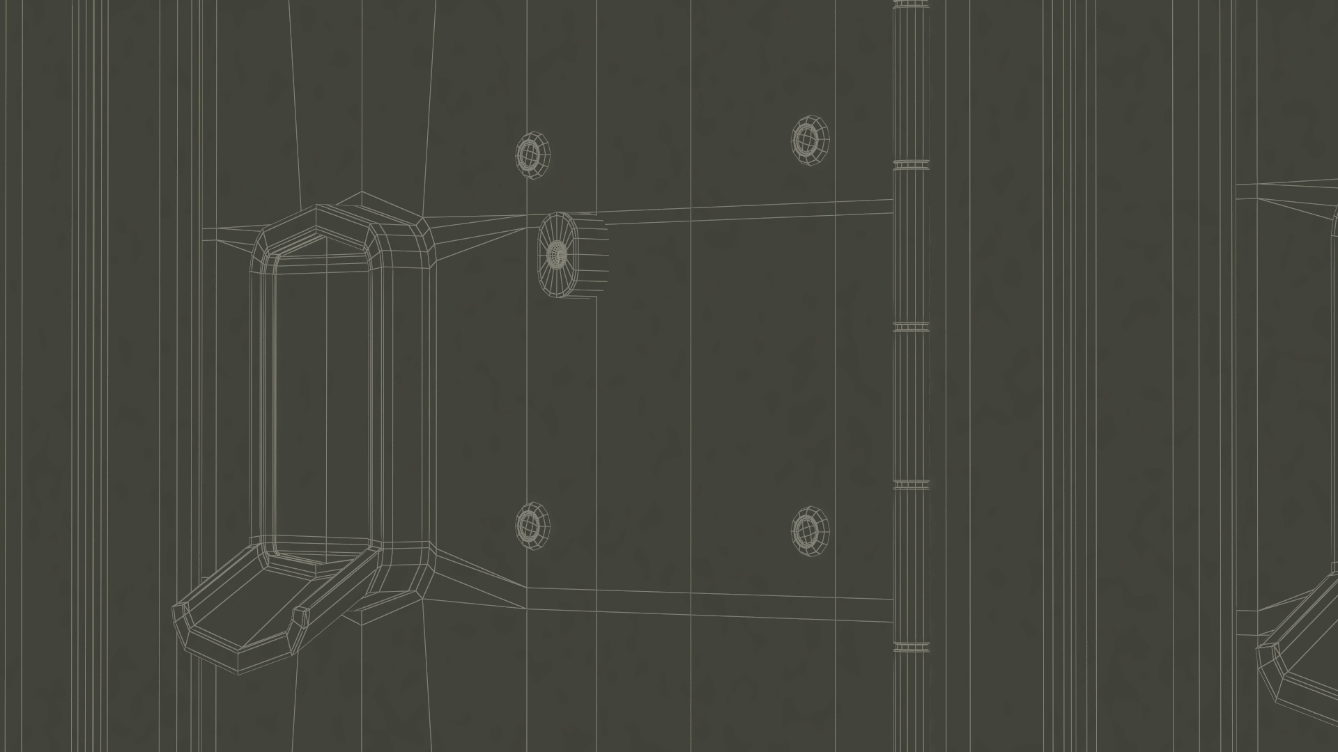 Locker Boxes Room Grey 3D