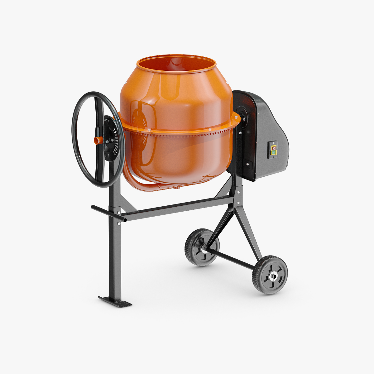 Portable Electric Cement Mixer, view 8