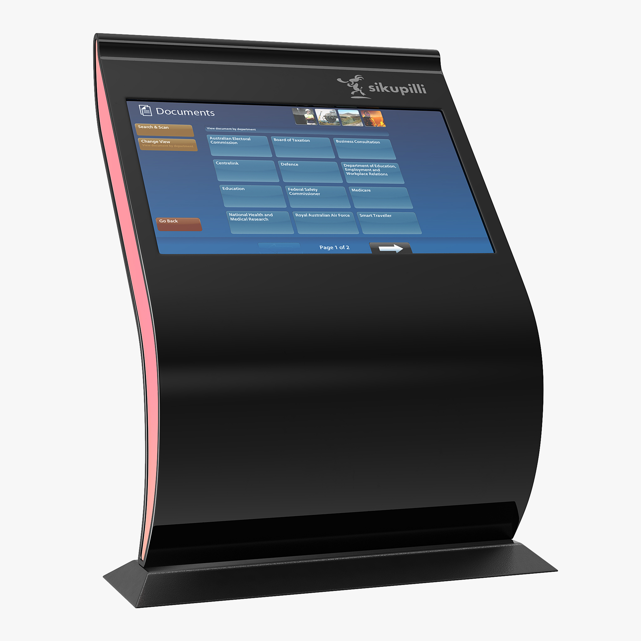 Promotional Interactive Information Kiosk, view 3
